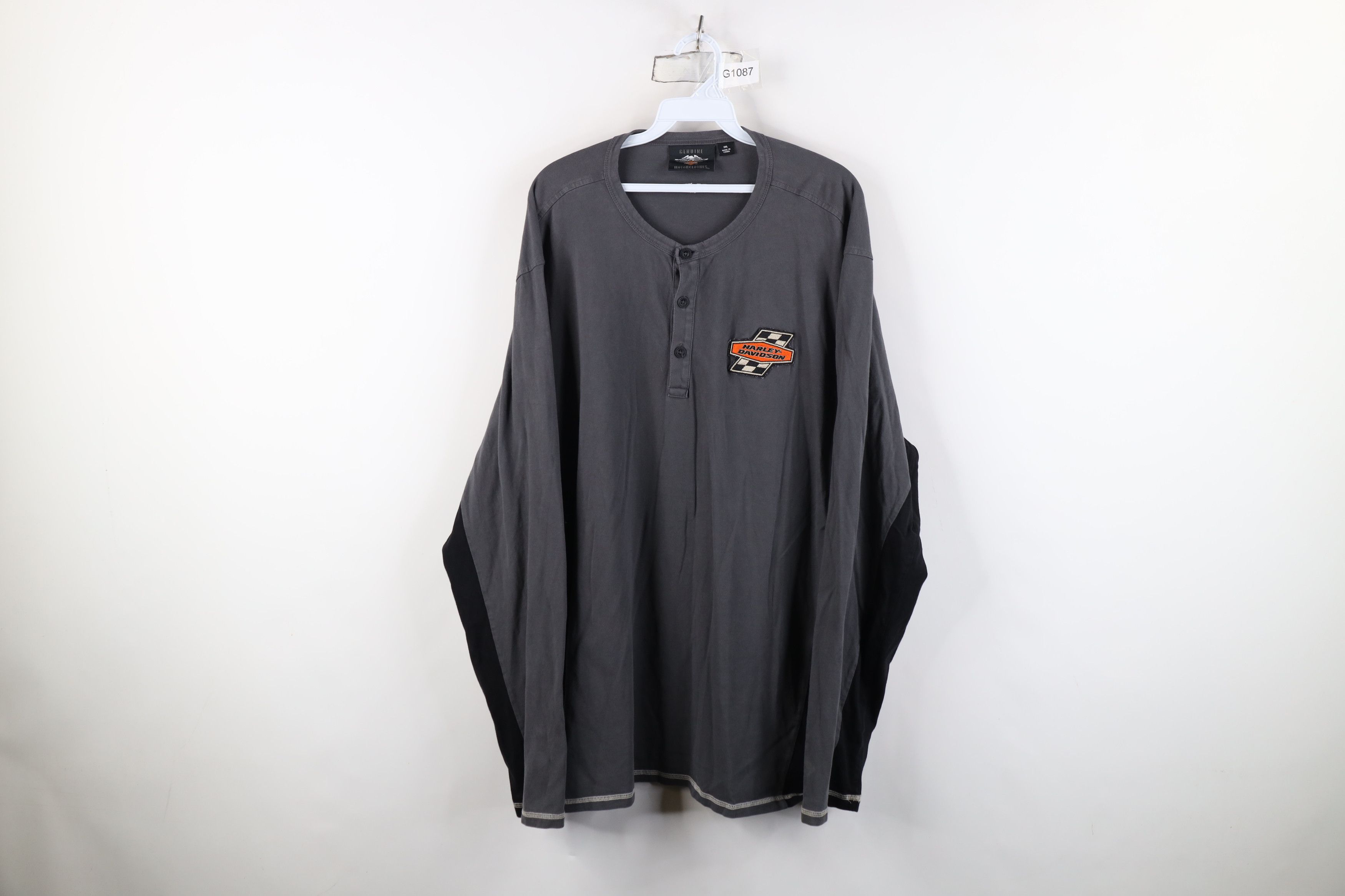 T-shirt Vintage Harley Davidson Homme - Taille 2XL, Noir Avec Graphique - Occasion Bon état