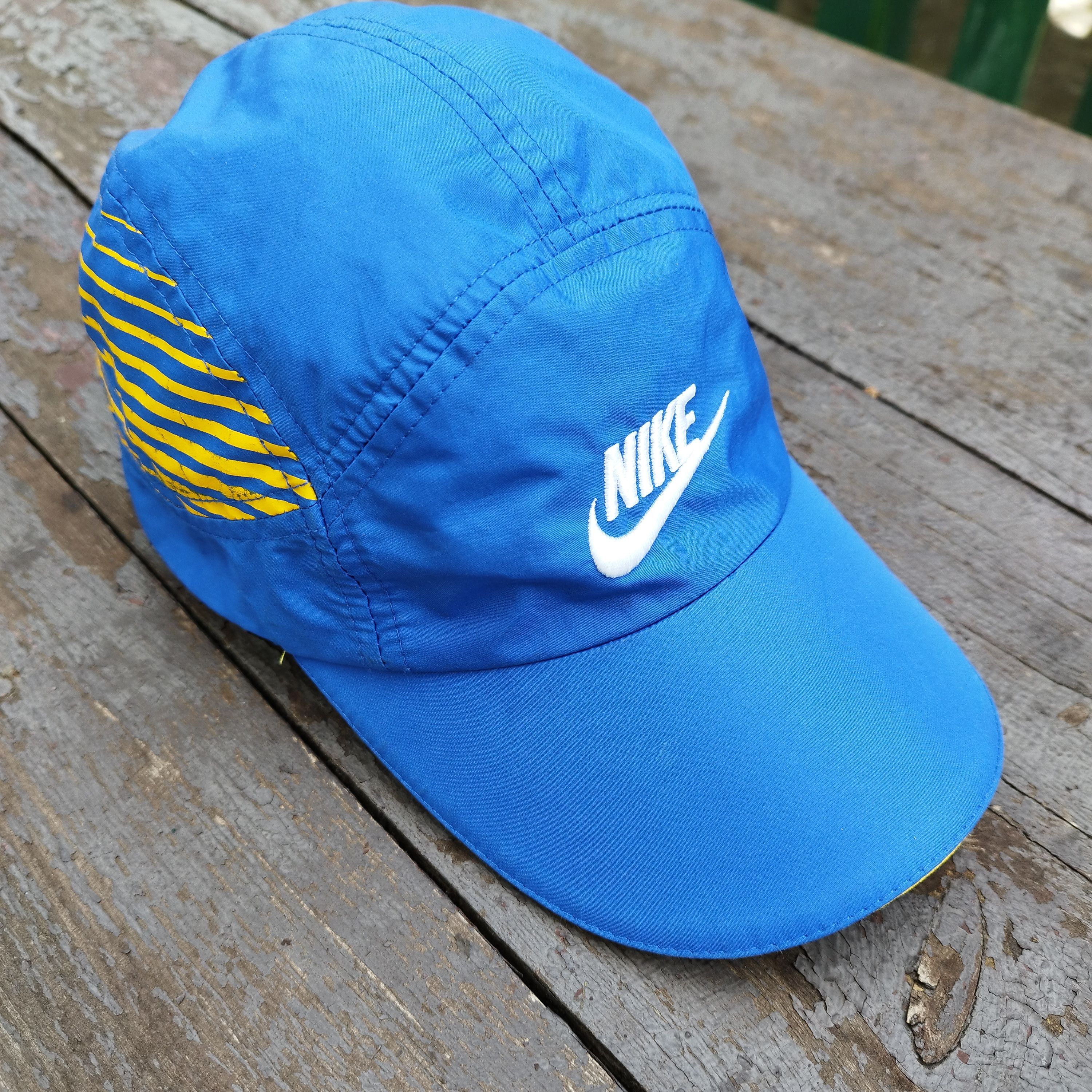 Nike Vintage Nike AW84 5-Panel Running Cap Graphic Camping Hat Size ONE SIZE - 2 Thumbnail
