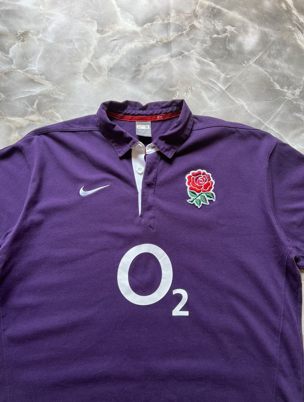 Vintage Vintage Nike England Y2k Soccer Polo Size US XL / EU 56 / 4 - 4 Thumbnail