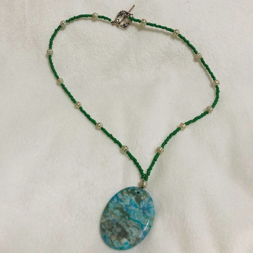 Other Blue Stone Necklace Size ONE SIZE - 5 Thumbnail