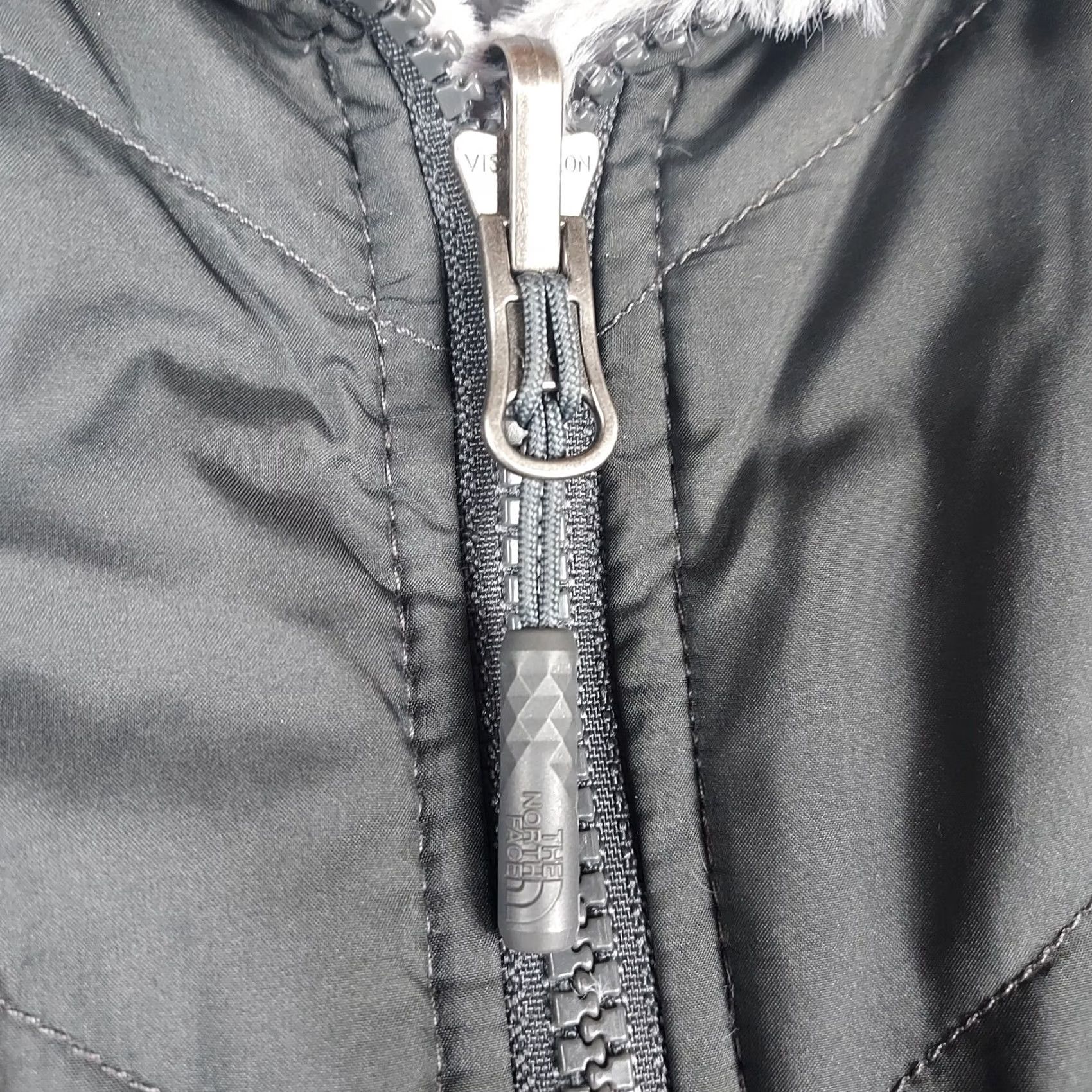 The North Face The North Face Reversible Fleece Vest Womens Small Black Full Zip Size S / US 4 / IT 40 - 6 Thumbnail