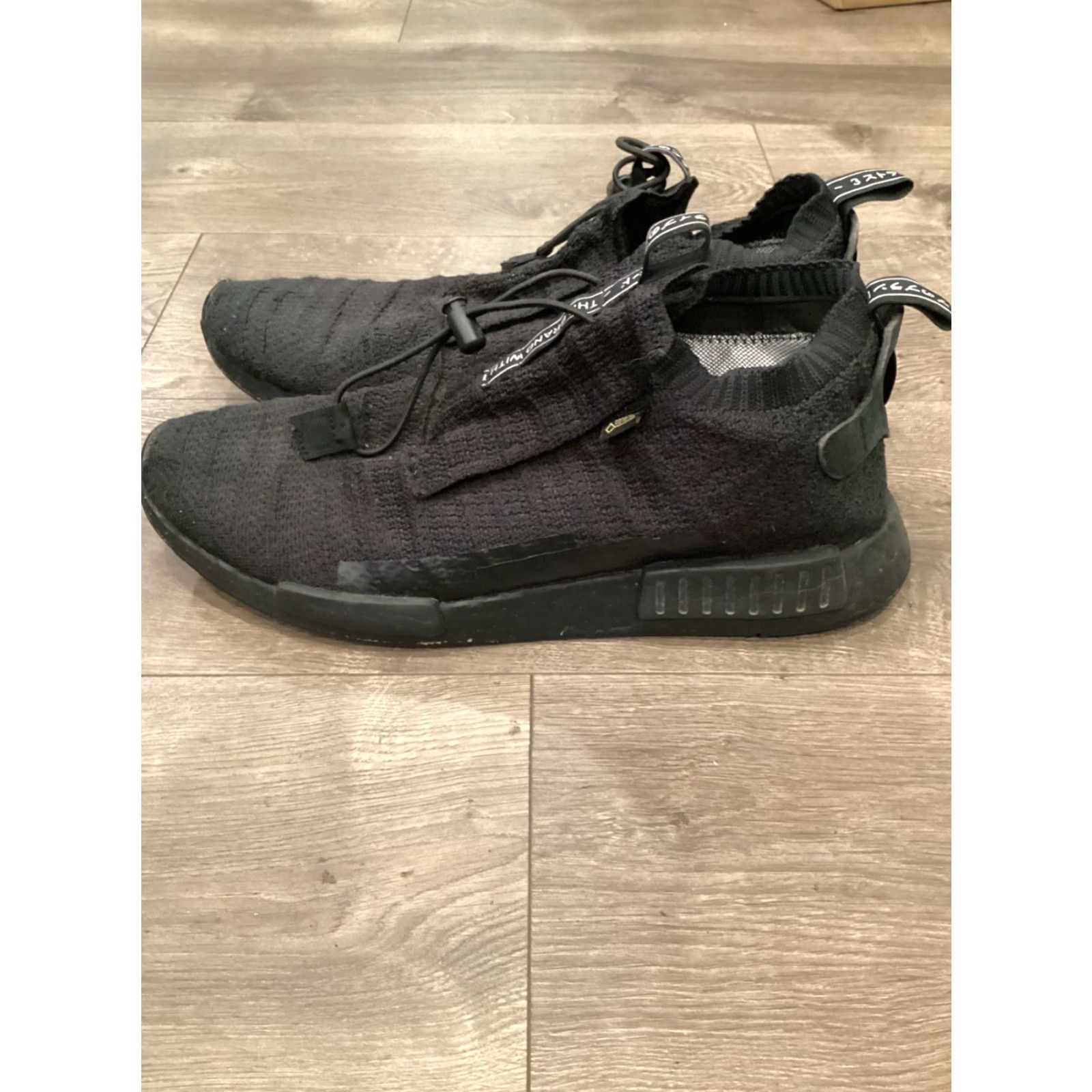 Adidas Adidas NMD TS1 Gore-Tex Mens 14 Triple Black Water Resistant Size ONE SIZE - 2 Thumbnail