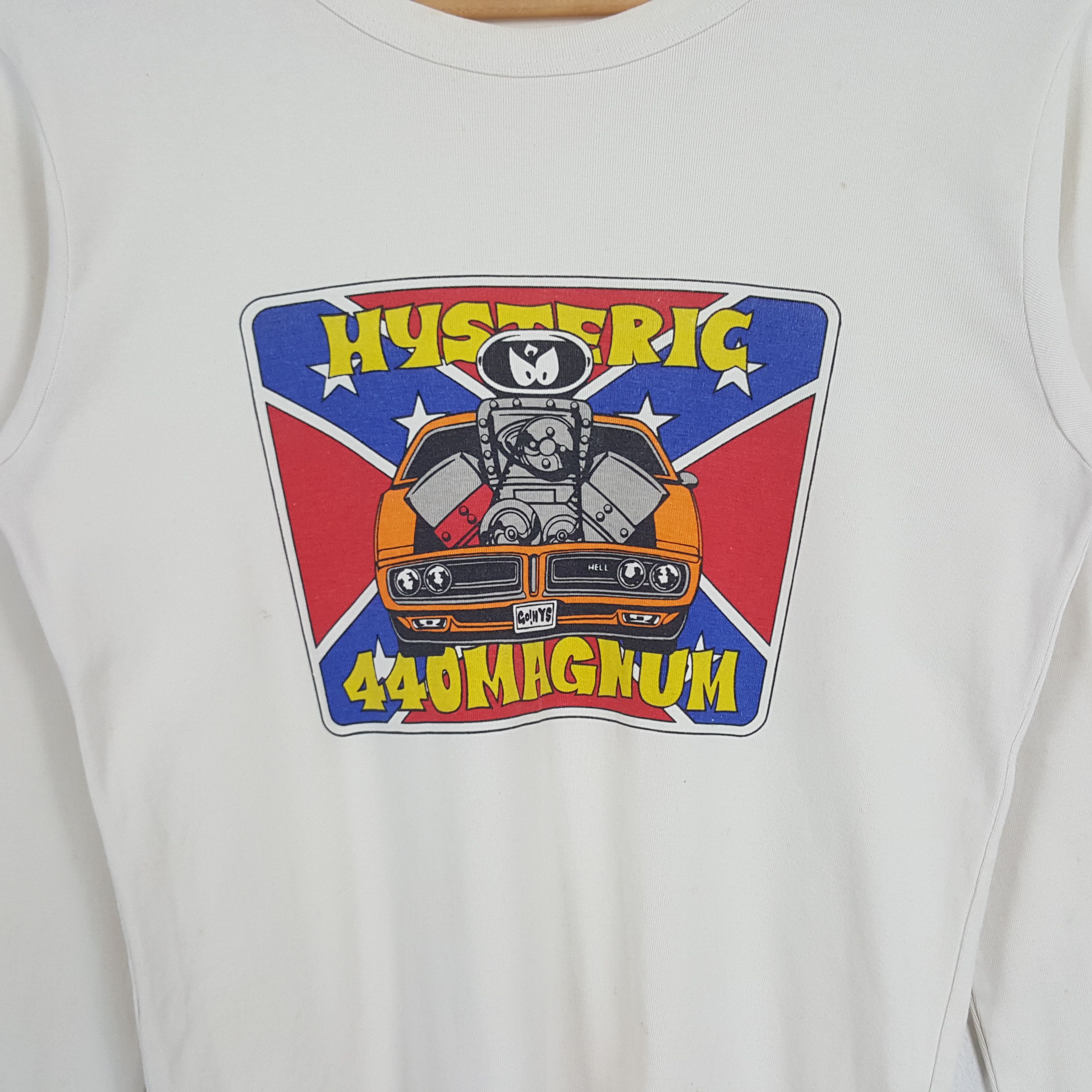 Hysteric Glamour × Japanese Brand × Vintage Vintage Hysteric Glamour 440 Magnum Japanese Brand Tshirt Size US S / EU 44-46 / 1 - 2 Thumbnail