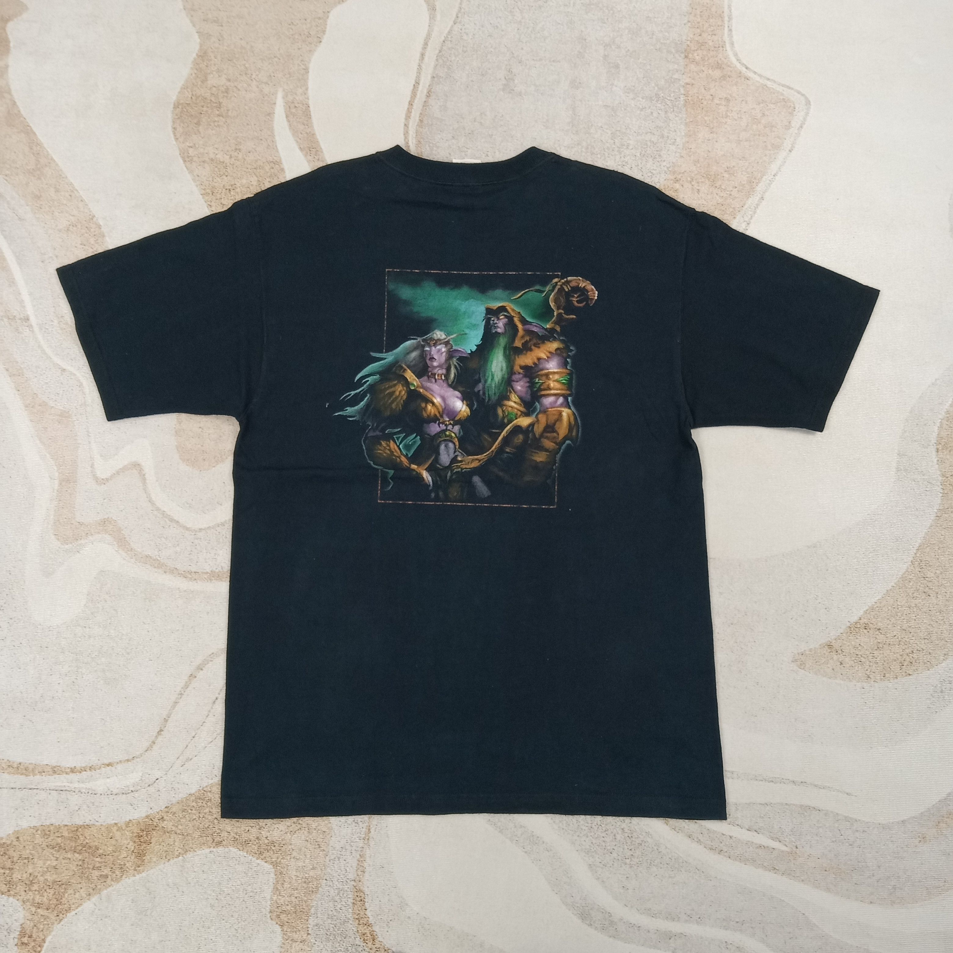 The Game Warcraft Game Tyrande & Malfurion Tshirt C267N45 Size US L / EU 52-54 / 3 - 1 Thumbnail