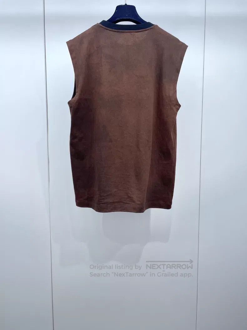 Louis Vuitton Louis Vuitton 24 Chocolate Geometric Chain Vest Size US XXS / EU 40 - 2 Thumbnail