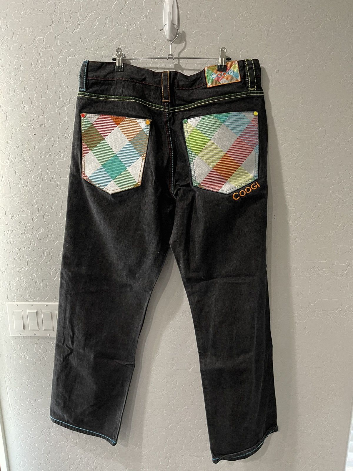 Coogi × Vintage Vintage Y2K COOGI Denim Baggy Jeans Streetwear 38x34 Size US 38 / EU 54 - 5 Thumbnail
