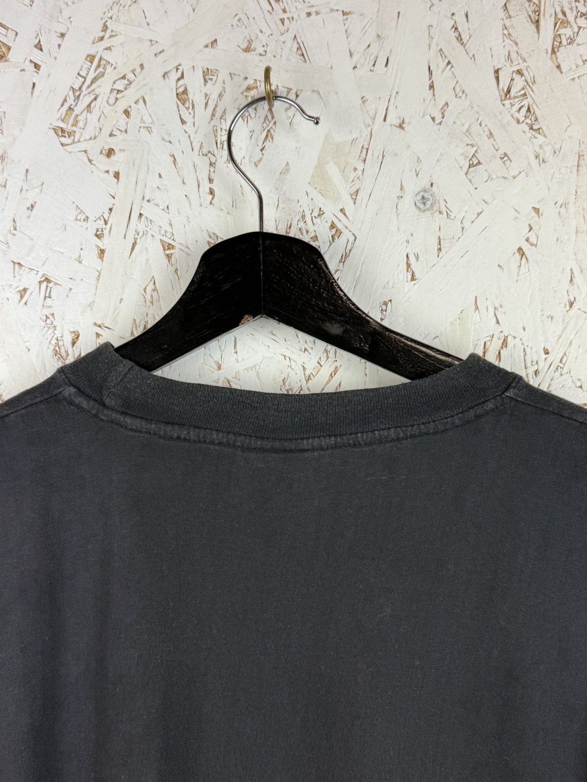 Vintage 90s Anti Nazi Black Single Stitch Punk Band T-Shirt Black L Size US L / EU 52-54 / 3 - 7 Thumbnail