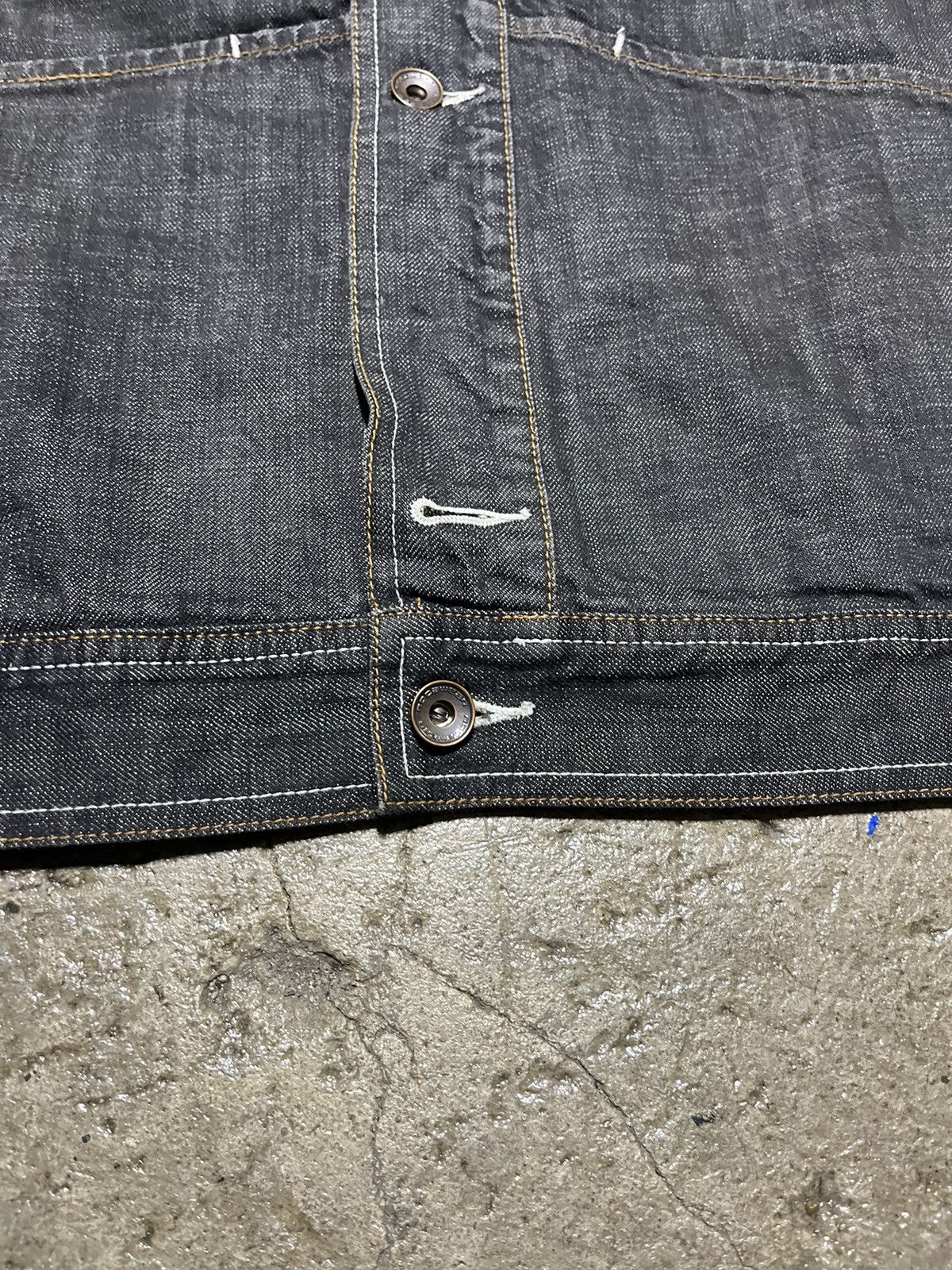 Crazy Vintage Y2K Rocawear Denim Jacket Hip-Hop Skater