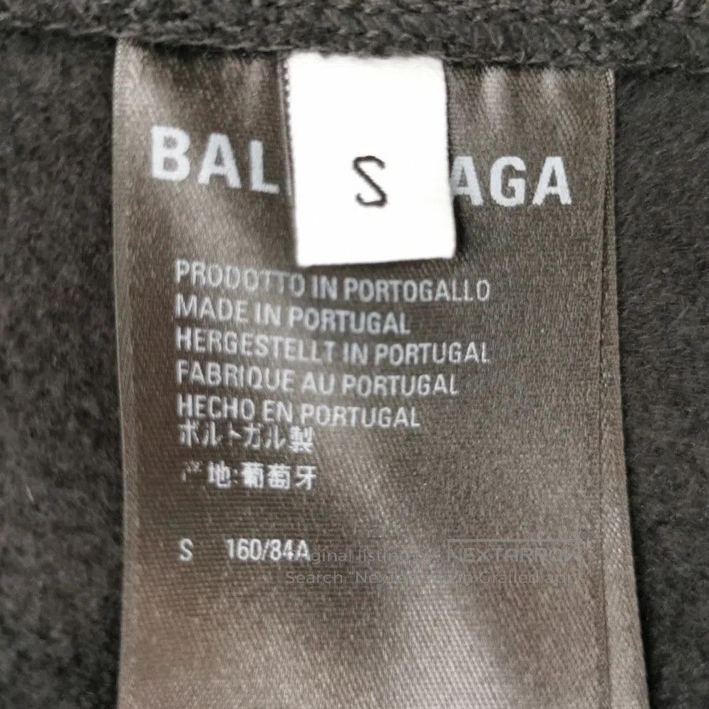 Balenciaga Balenciaga S Size Black Letter Logo Crewneck Sweatshirt. Size S / US 4 / IT 40 - 6 Thumbnail