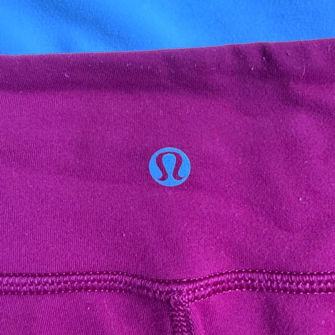 Lululemon Lululemon Athletica Instill High Rise Legging Wine Red Size4 Size 27" / US 4 / IT 40 - 3 Thumbnail