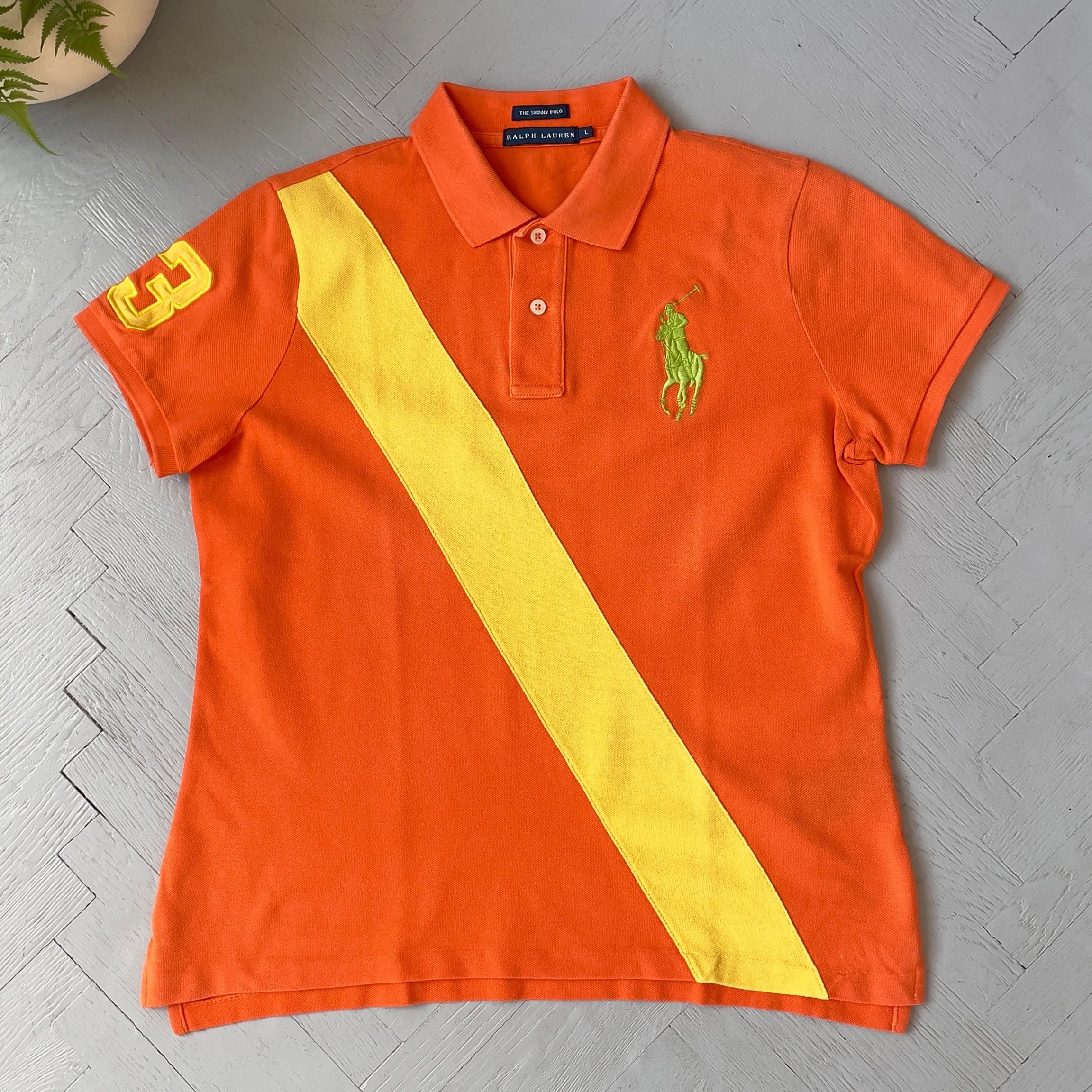 Polo Ralph Lauren Polo by Ralph Lauren Preppy Polo Shirt Size L / US 10 / IT 46 - 1 Thumbnail
