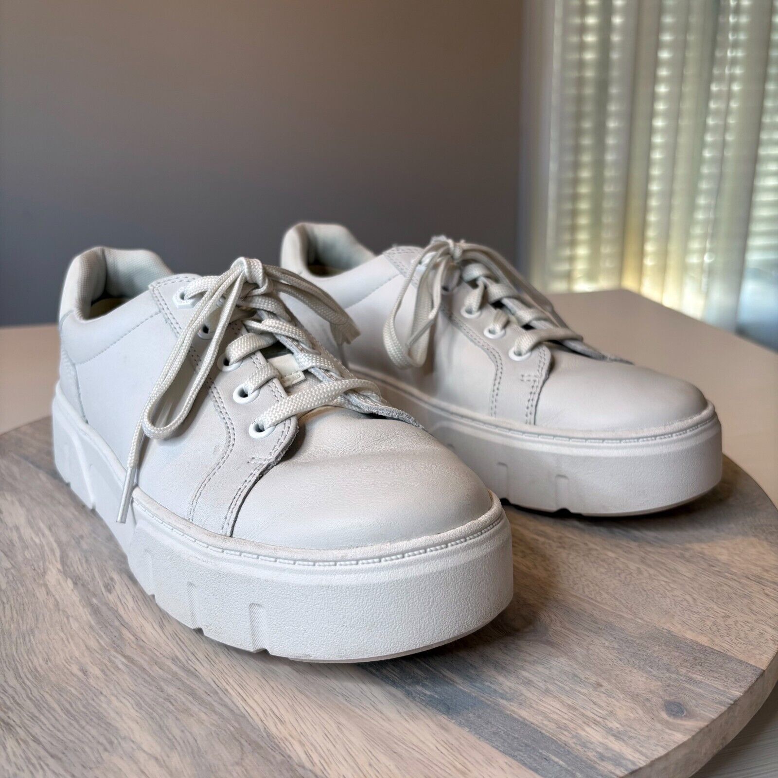 Timberland Laurel Court Women's White Sneakers Size 8.5
