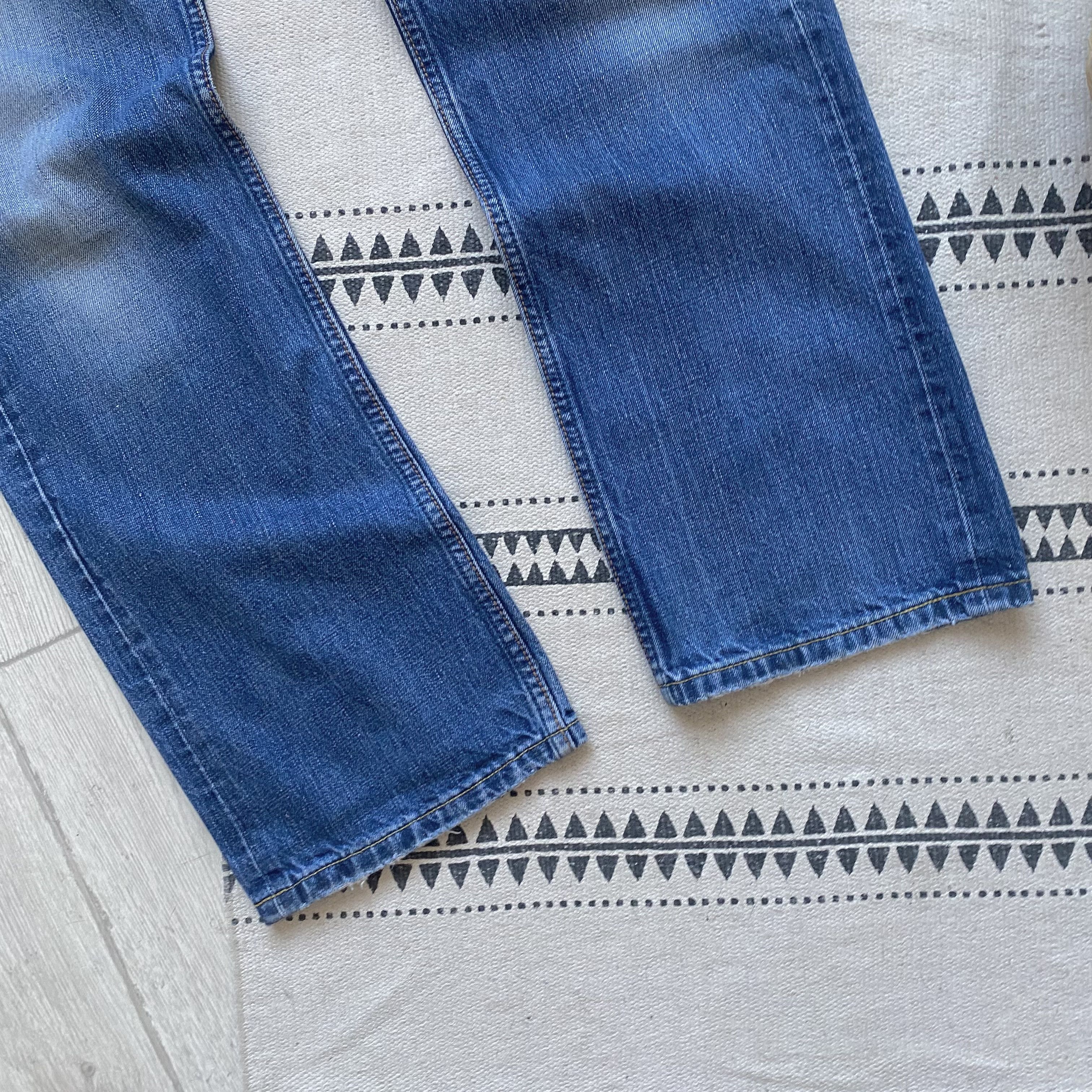 Lee Vintage Lee Selvage Jeans Denim pants 101 japanese Size US 31 - 3 Thumbnail