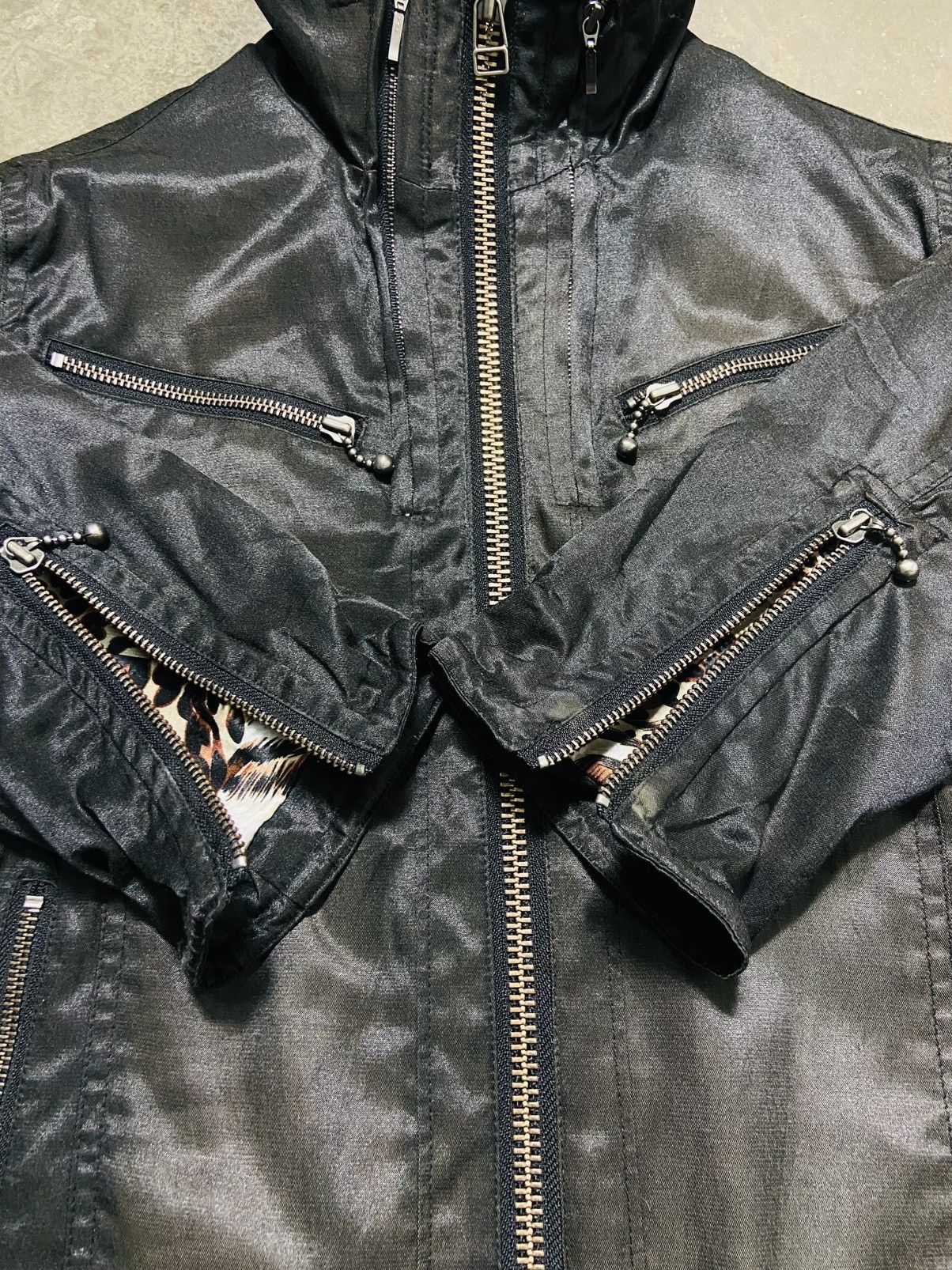 BUFFALO BOBS 🔥🔥 Buffalo Bobs Gothic Punk Multi-Zip Utility Jacket Size S / US 4 / IT 40 - 8 Thumbnail