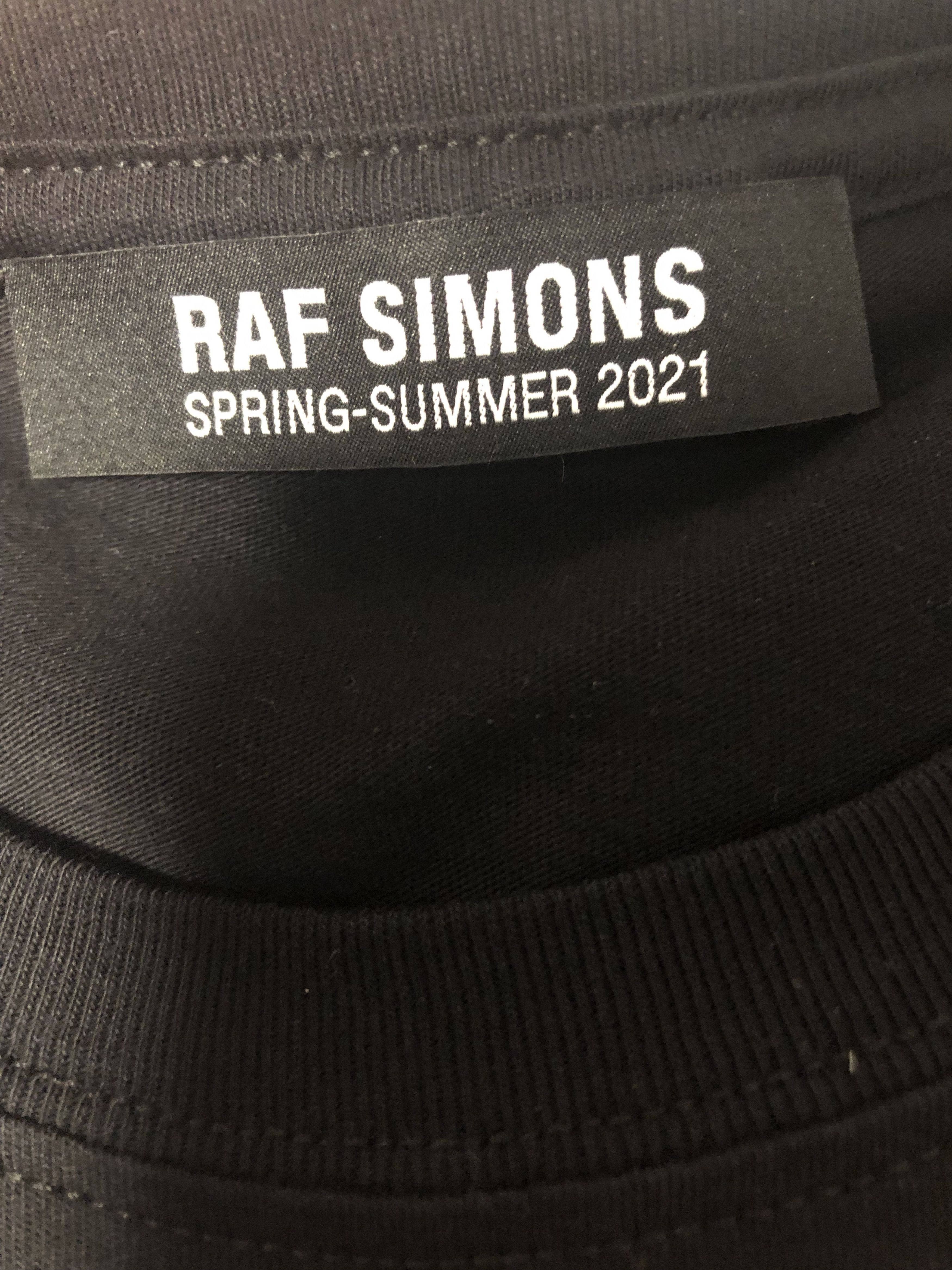Raf Simons SS21 OVERSIZED I LOVE YOU T-SHIRT Size US XS / EU 42 / 0 - 3 Thumbnail