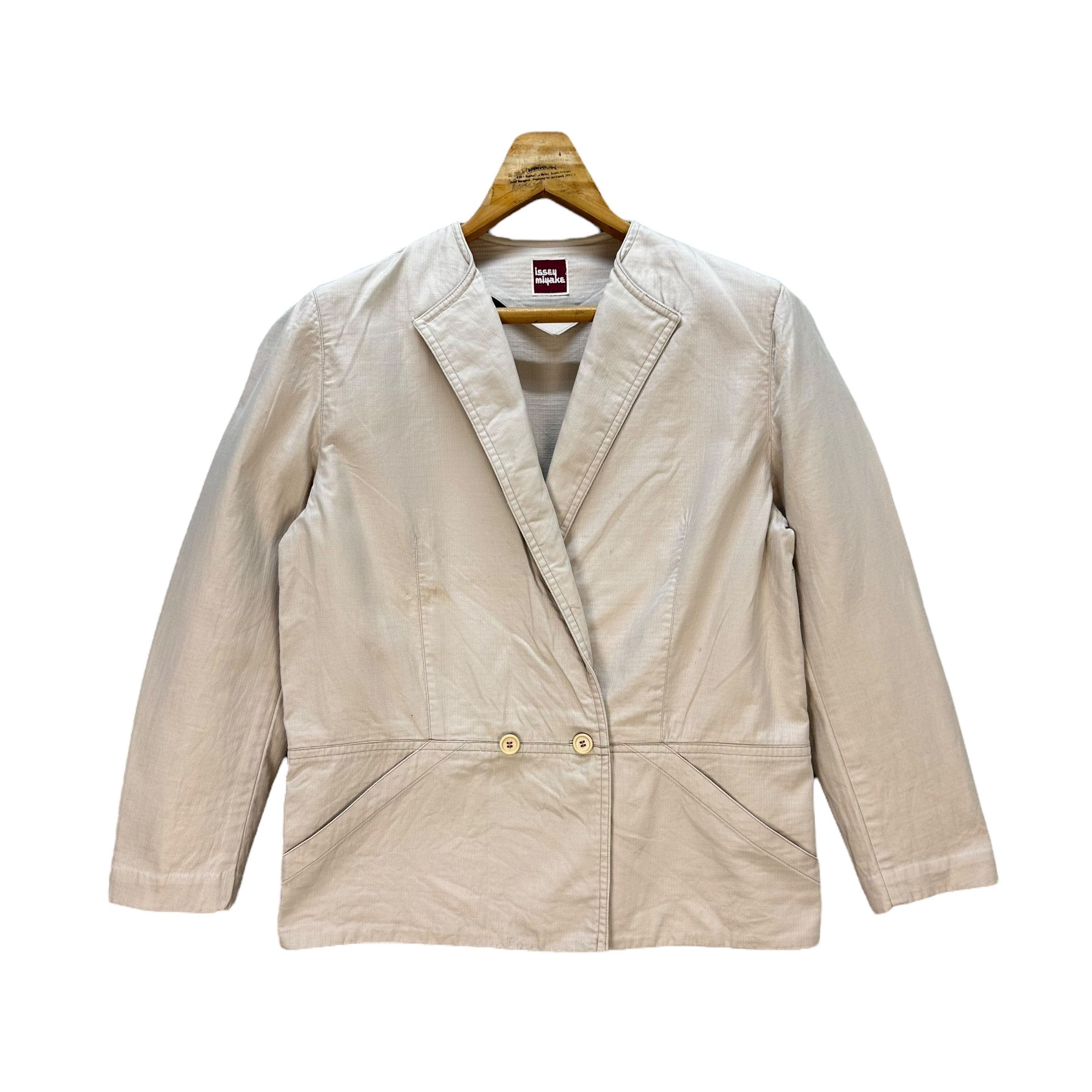 Issey Miyake 80's ISSEY MIYAKE CASUAL JACKET #9136-61 Size M / US 6-8 / IT 42-44 - 1 Thumbnail
