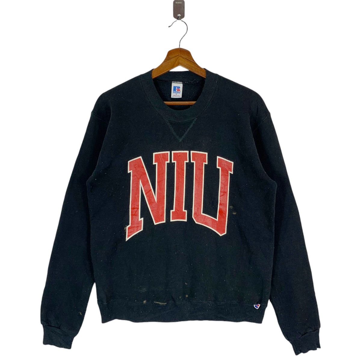 Russell Athletic × Vintage Vintage NIU Northern ILLINOIS University Pullover Jumpers Size US M / EU 48-50 / 2 - 1 Thumbnail