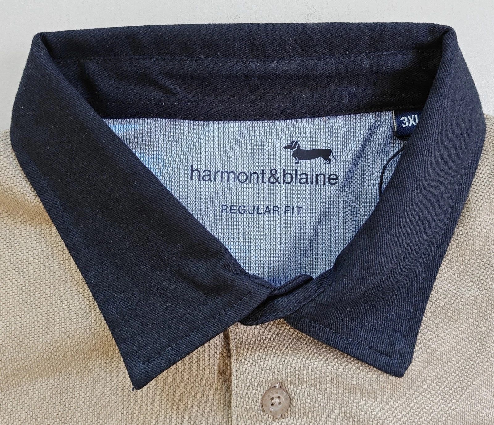 Harmont & Blaine Harmont & Blaine Longsleeves Polo Shirt ASM/2115 Size US XXL / EU 58 / 5 - 5 Thumbnail