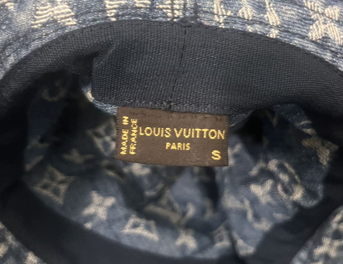 Vintage Louis Vuitton Monogram Denim Hat