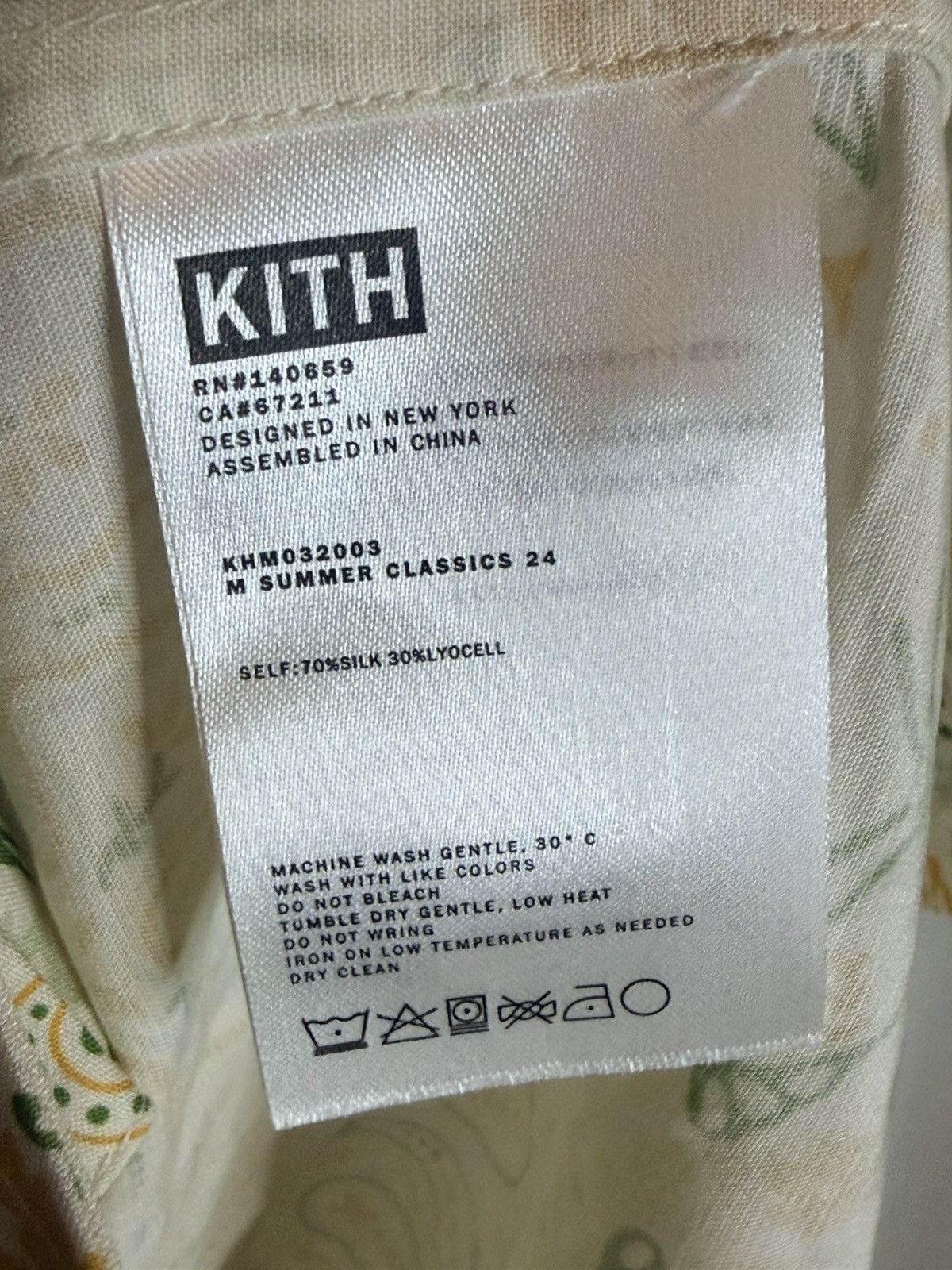 Kith Kith Short Sleeve Silk Shirt Size US L / EU 52-54 / 3 - 4 Thumbnail