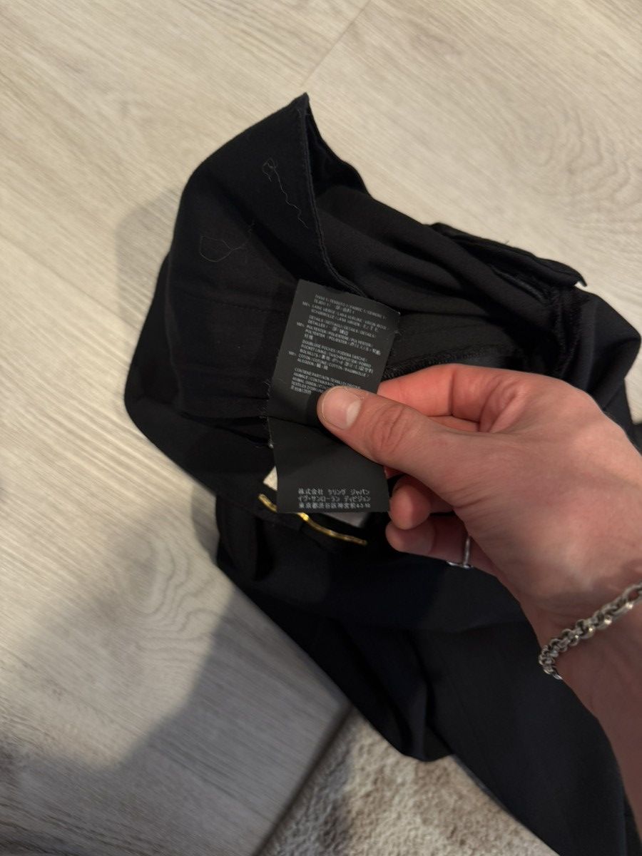 Saint Laurent Paris s/s 2019 silk side seam wool pants!! Size US 28 / EU 44 - 8 Thumbnail