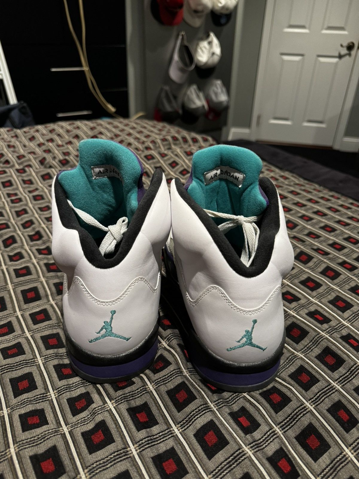 Nike Air Jordan 5s Grape (2012) Size US 13 / EU 46 - 2 Thumbnail