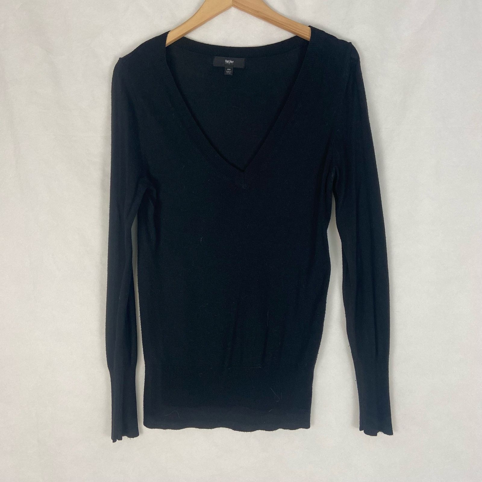 Mossimo Mossimo Women’s V Neck Long Sleeve Top Size Medium Size M / US 6-8 / IT 42-44 - 1 Thumbnail