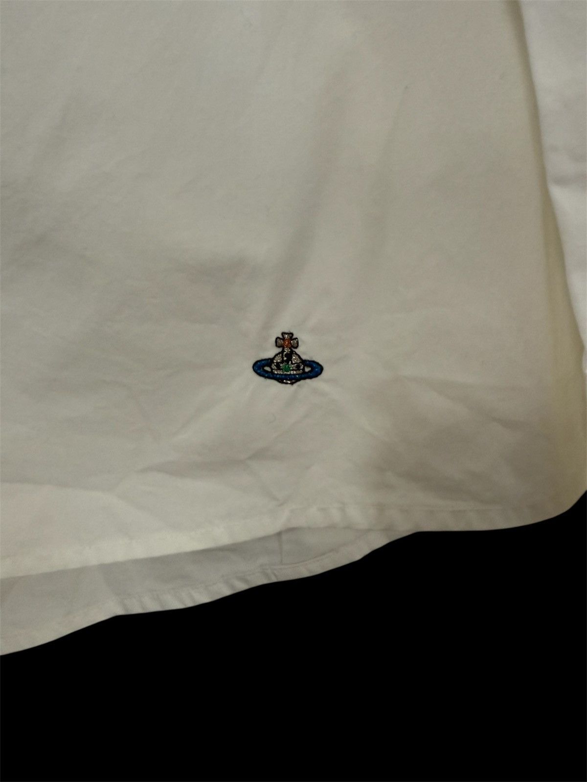 Vivienne Westwood VIVIENNE WESTWOOD MAN ASYMETRIC SHIRT WHITE MADE IN ITALY Size US M / EU 48-50 / 2 - 6 Thumbnail