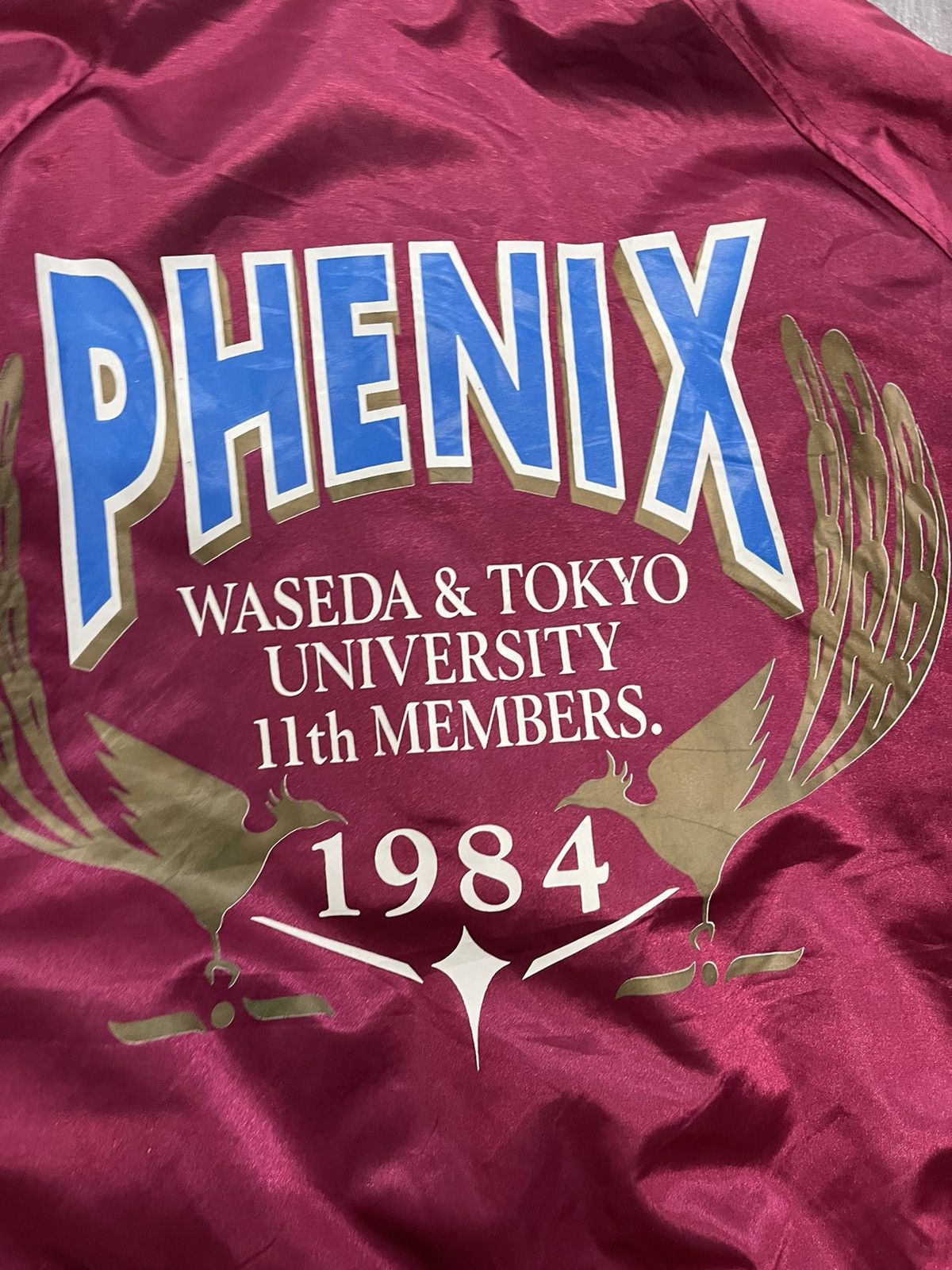 Japanese Brand × Vintage Vintage Reversible Village Stone Phenix Tennis Japan Jacket Size US M / EU 48-50 / 2 - 7 Thumbnail