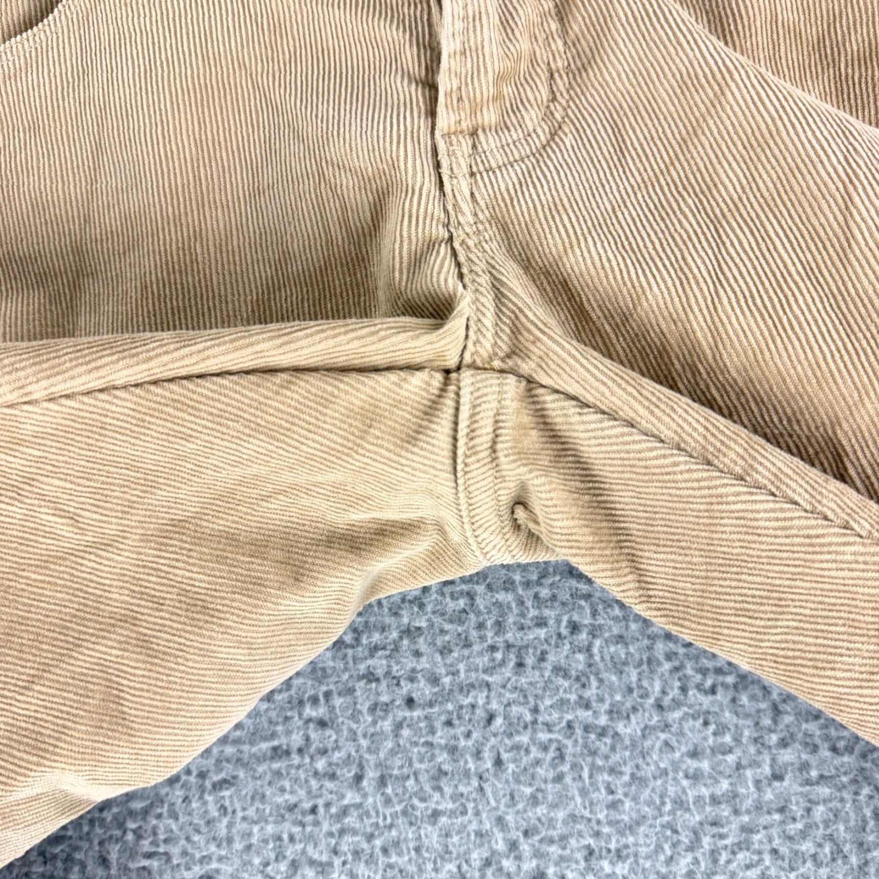 Polo Ralph Lauren Polo Jeans Company Flared Corduroy Pants Womens Size 8 Brown Low-Rise Casual Pants Size 30" / US 8 / IT 44 - 4 Thumbnail