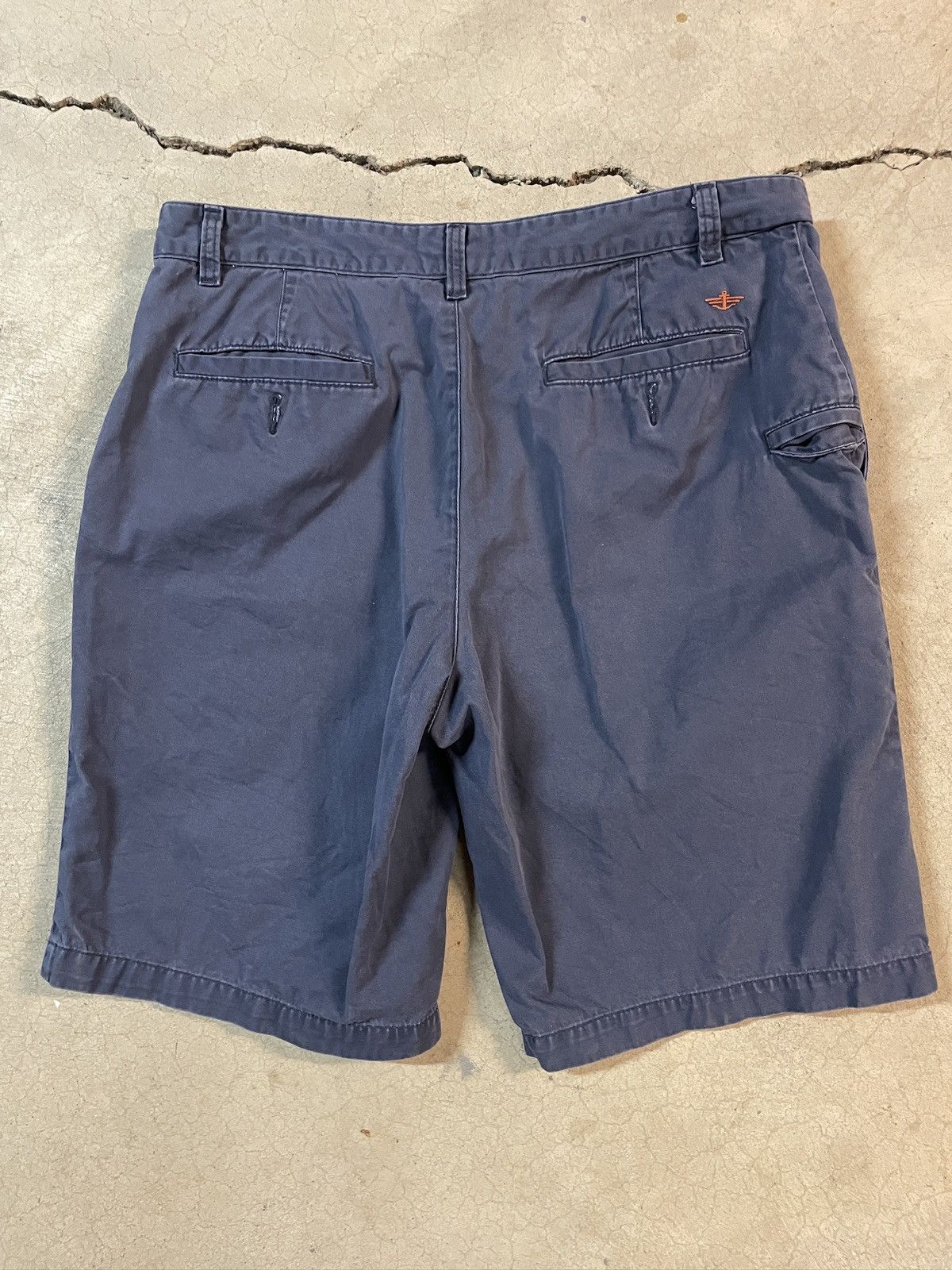 Dockers Vintage 00’s Dockers Chino Shorts Faded Navy Size 34 Size US 34 / EU 50 - 3 Thumbnail