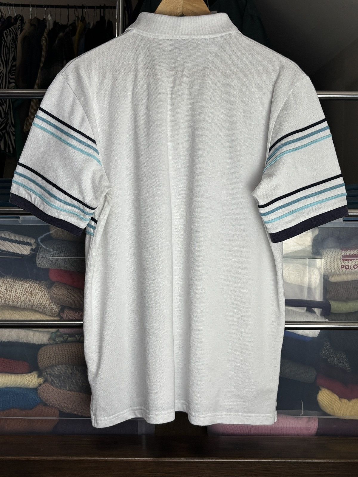 Yves Saint Laurent Yves Saint Laurent Vintage Big Logo YSL Polo Shirt Size US L / EU 52-54 / 3 - 5 Thumbnail