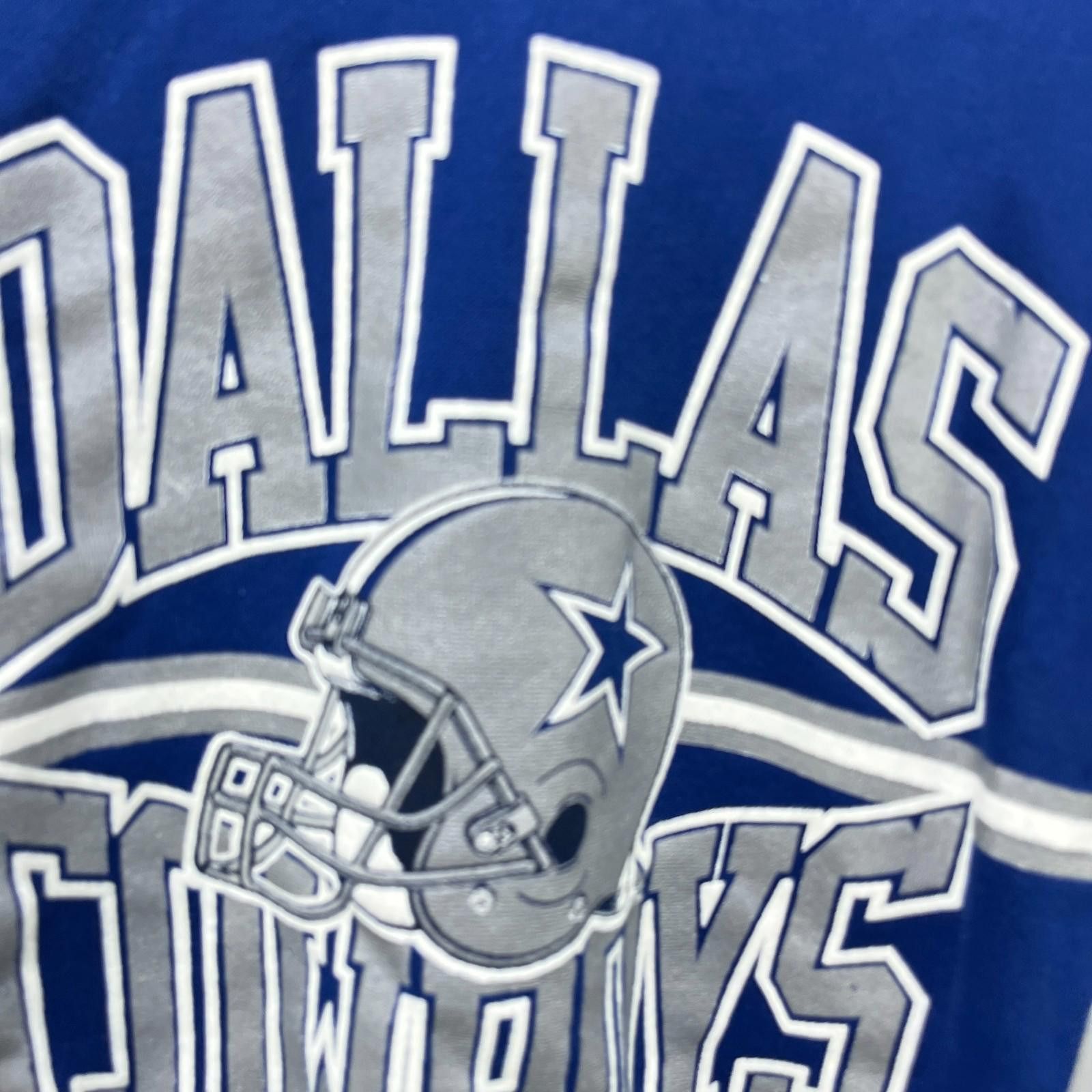 Other Vintage 90s Dallas Cowboys Youth Medium Sweatshirt Grey Size ONE SIZE - 3 Thumbnail