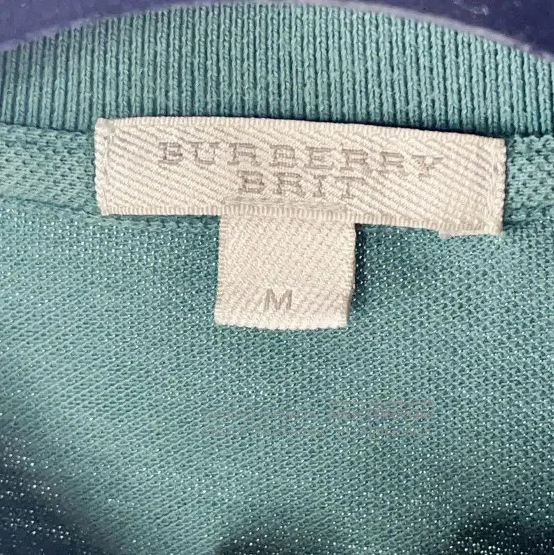 Burberry Burberry Green Cotton Men's Polo Shirt. Size US M / EU 48-50 / 2 - 4 Thumbnail