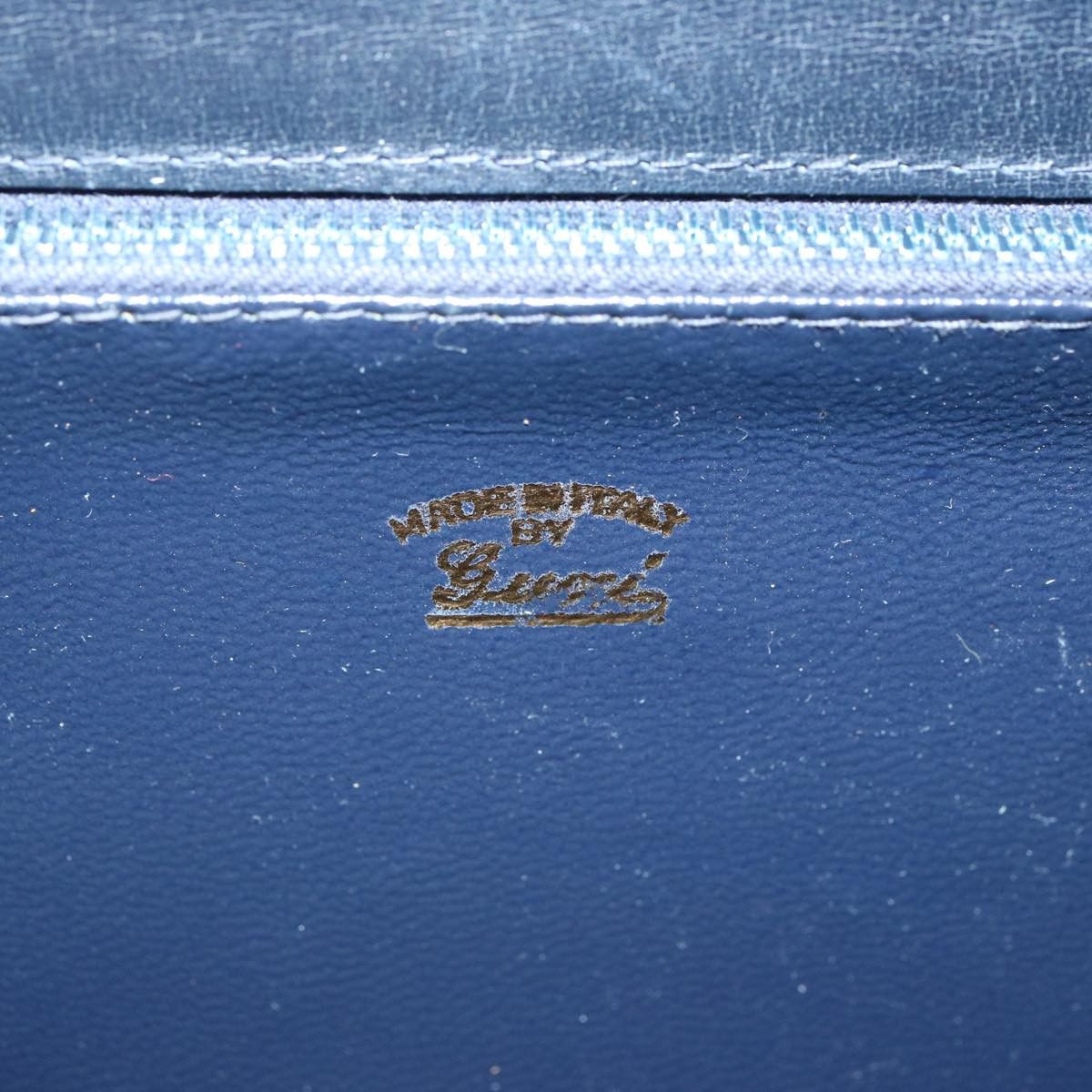 Gucci GUCCI GG Canvas Shoulder Bag Navy Black Size ONE SIZE - 15 Thumbnail