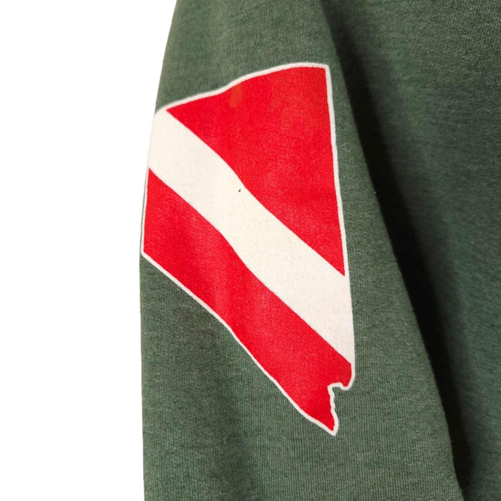 Gildan 3rd Reef Divers Sweatshirt Hoodie Mens Size Large Green Legends Dive Club Size US L / EU 52-54 / 3 - 7 Thumbnail