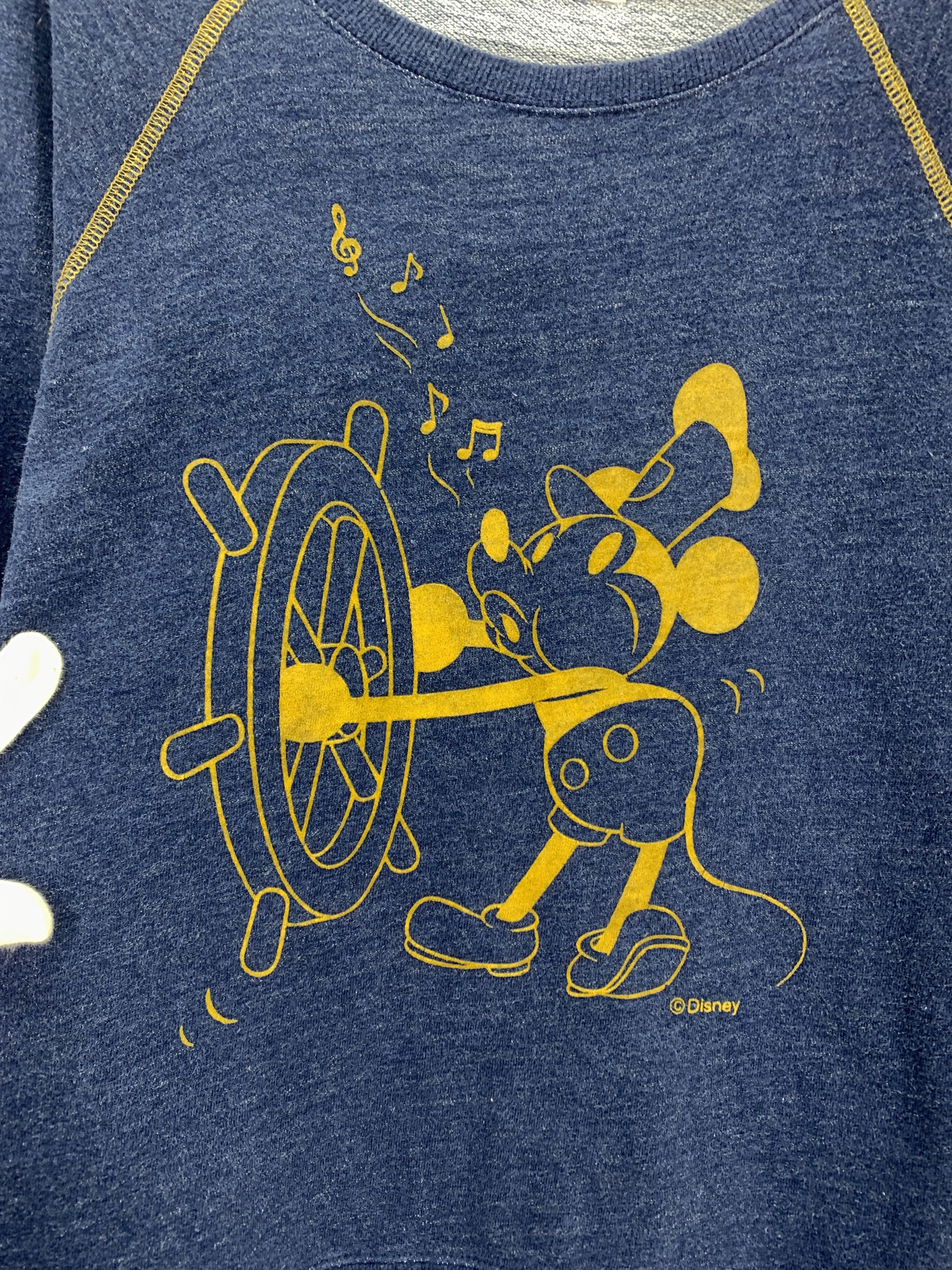 Disney MICKEY MOUSE by COEN Sweatshirt #2155/19 Size M / US 6-8 / IT 42-44 - 2 Thumbnail