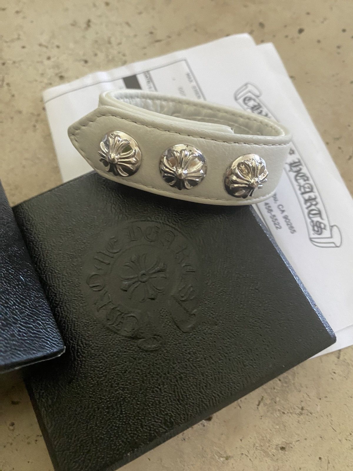Chrome Hearts Chrome Hearts White Snap Back Size ONE SIZE - 4 Thumbnail