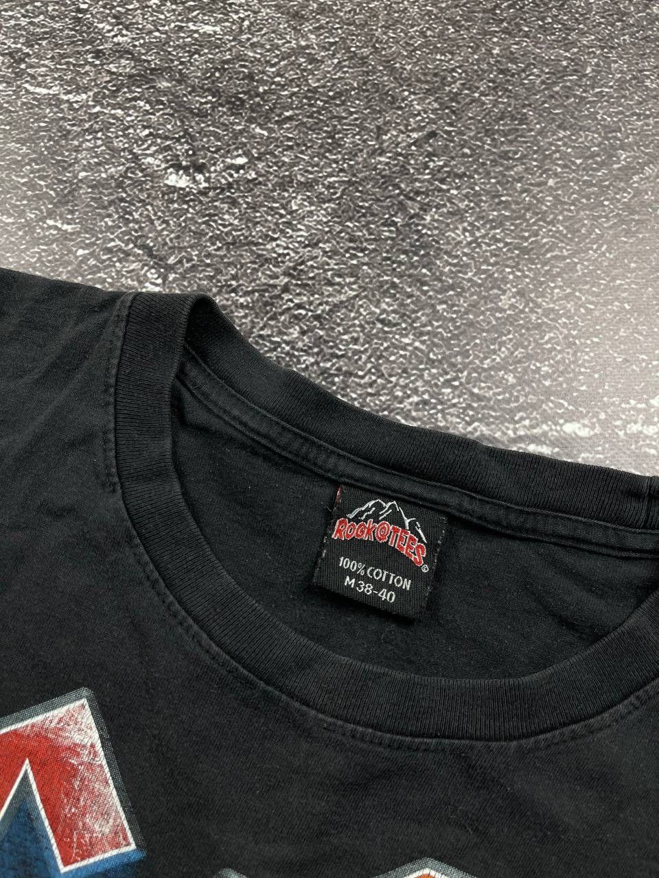 Band Tees Vintage AC&DC Iron Man 2 Rock Band tees Mens Black Y2K Size US M / EU 48-50 / 2 - 3 Thumbnail