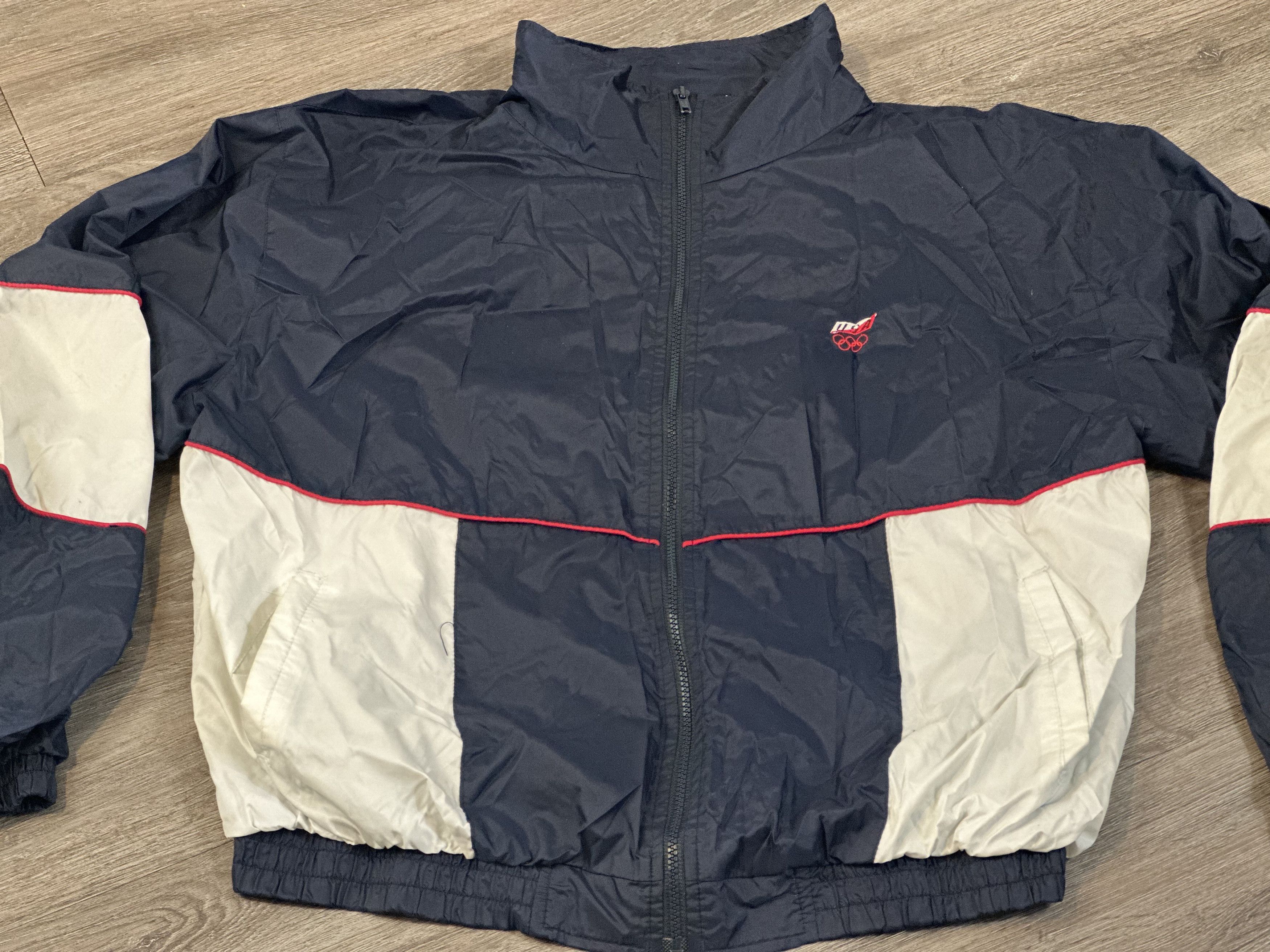 JCPenney Vintage JCPenney x USA Olympic Team windbreaker jacket Size US L / EU 52-54 / 3 - 2 Thumbnail