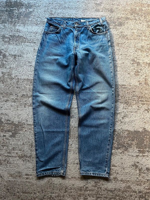 Levi's Levi’s Jeans 550 Sz W34 L32 Relaxed Fit Tapered Leg 1996 Size US 34 / EU 50 - 1 Thumbnail