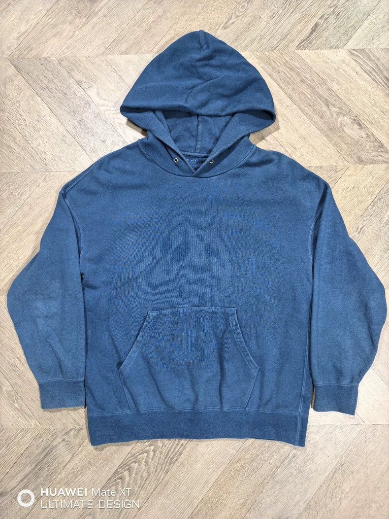visvim JUMBO SWEAT ZIP P.O. (UNEVEN DYE) MUSTARD | REVERSIBLE
