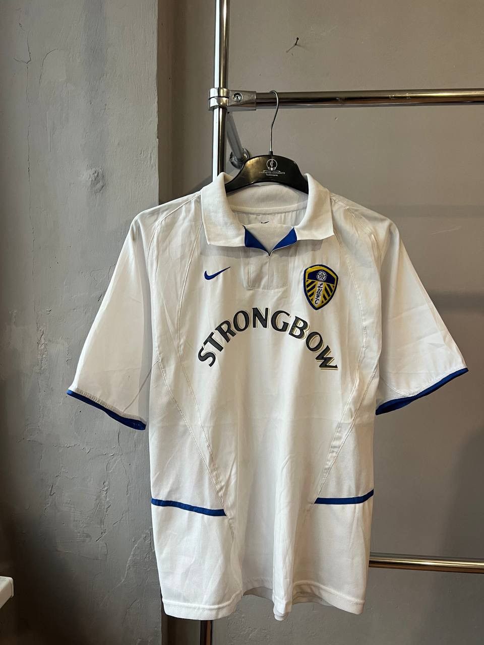 Vintage 2002/03 LEEDS UNITED HOME SOCCER JERSEY FOOTBALL SHIRT SIZEM Size US M / EU 48-50 / 2 - 2 Thumbnail