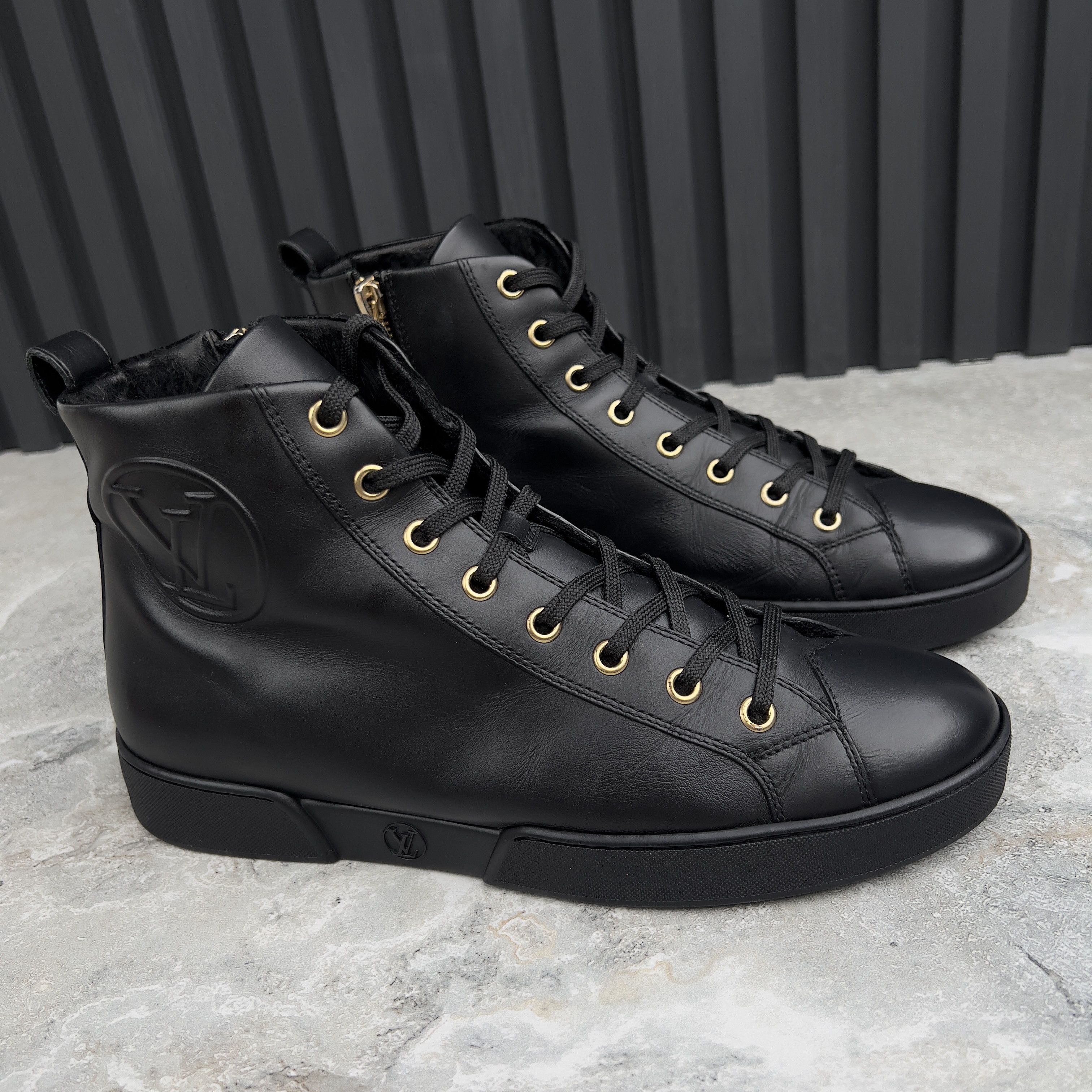 Louis Vuitton Louis Vuitton Stellar LV Fur Sneakers Boots Leather Size US 8 / IT 38 - 3 Thumbnail