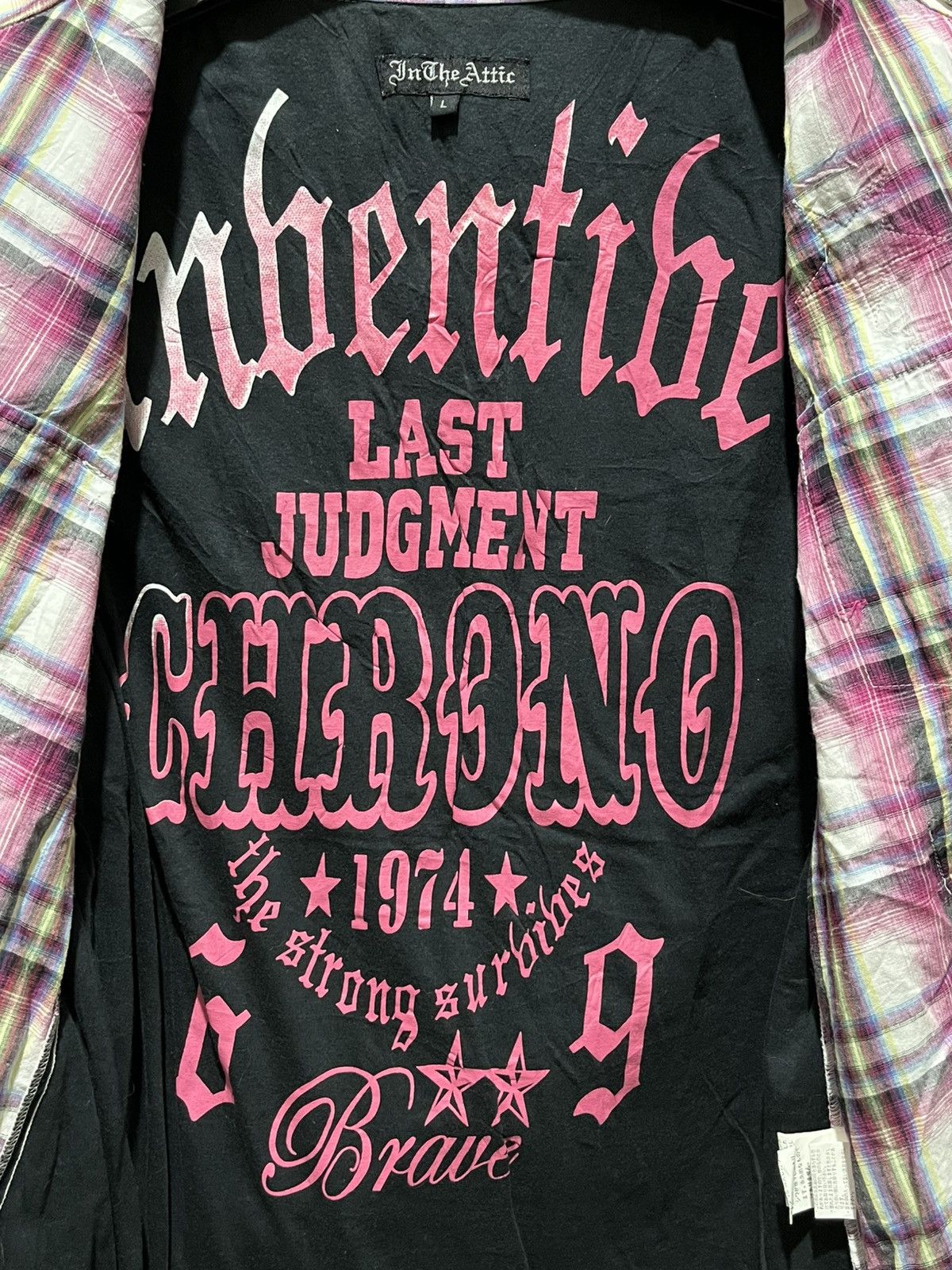 Japanese Brand In The attic Shirt Patch Size US L / EU 52-54 / 3 - 2 Thumbnail