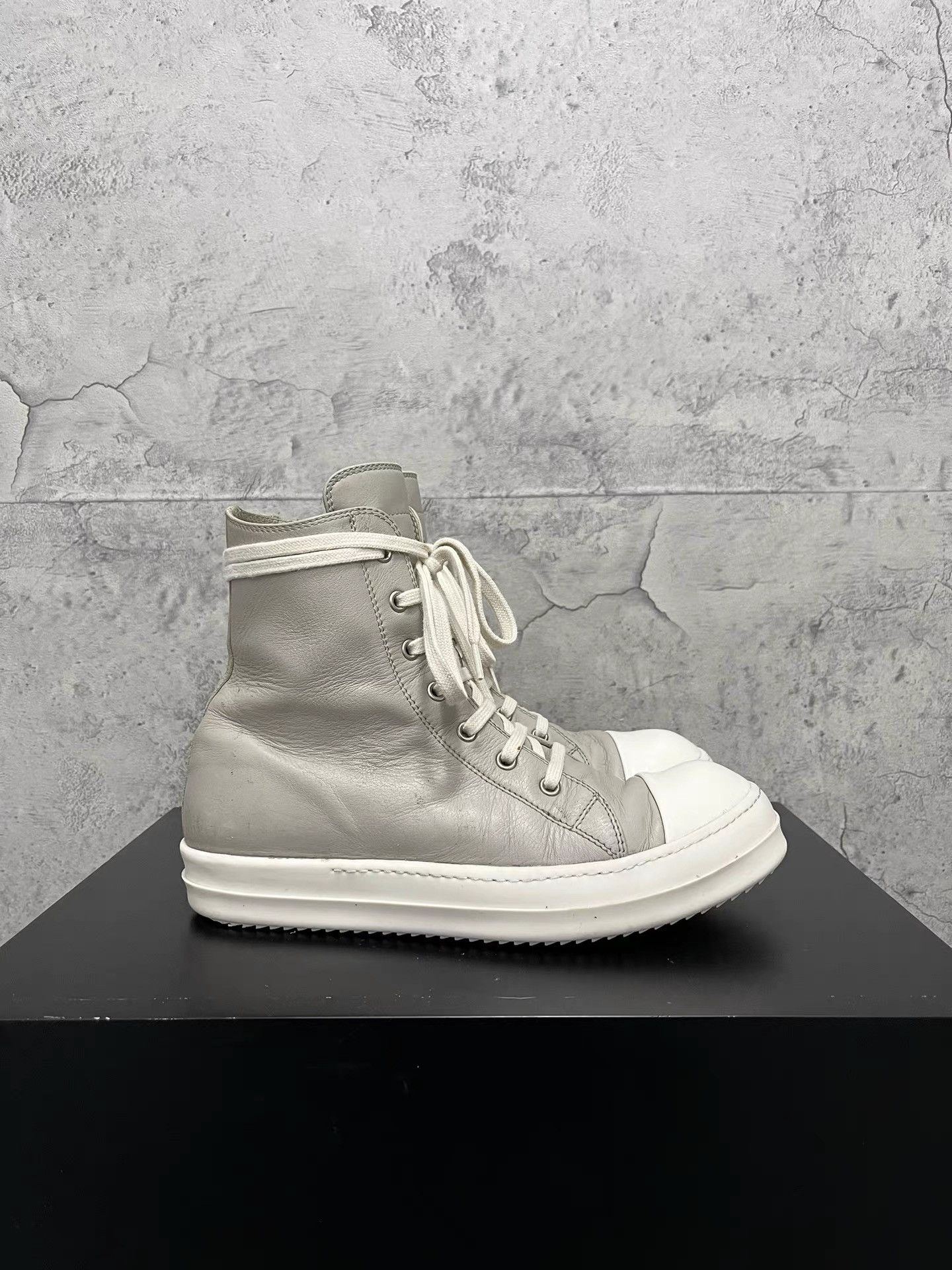 Rick Owens Rick Owens Mainline Leather Big Converse K34 Size US 7 / EU 40 - 3 Thumbnail