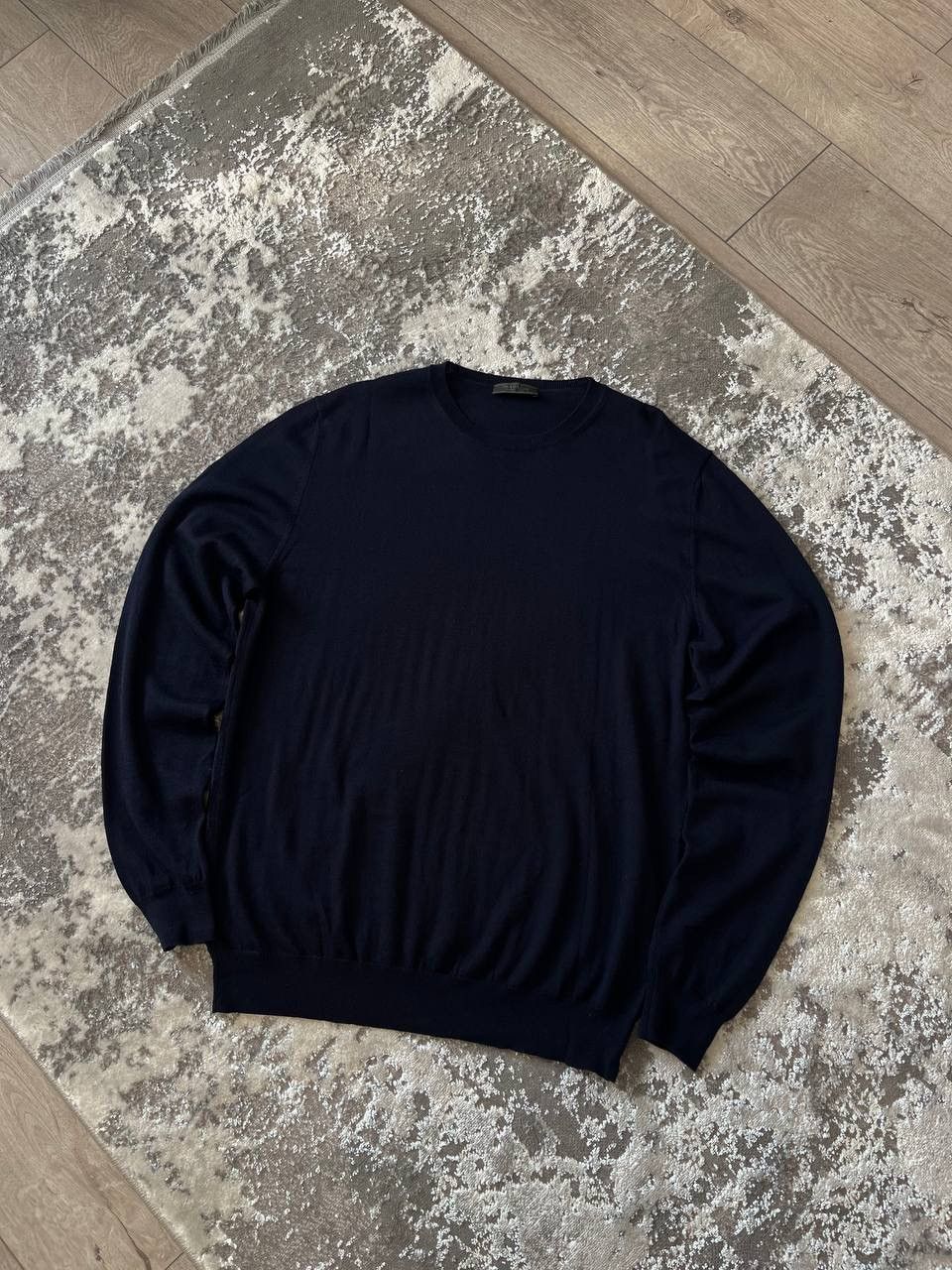 image of Designer Luxury Prada Y2K Sweater Very in Blue, Men's (Size XL)