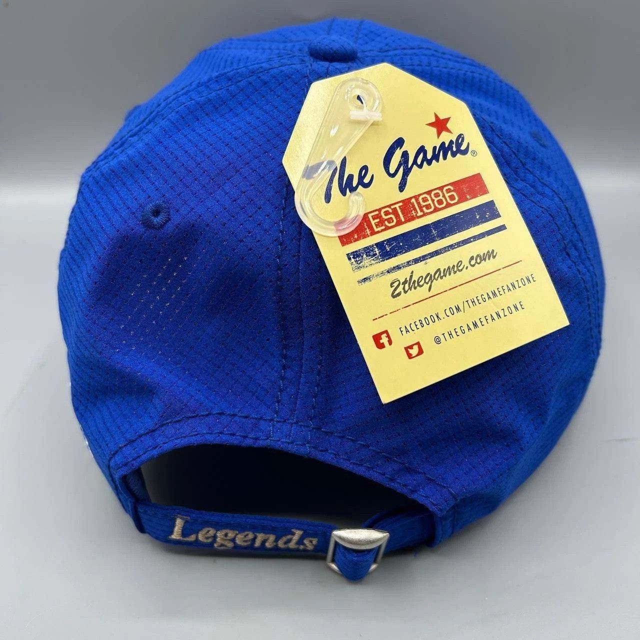 The Game Golfer Legends Hat Men Blue The Game Strap Back Cap New Size ONE SIZE - 7 Thumbnail