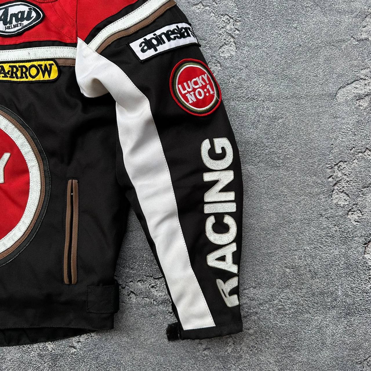 Other Vintage Lucky Strike Racing Team Moto Jacket Size US L / EU 52-54 / 3 - 5 Thumbnail