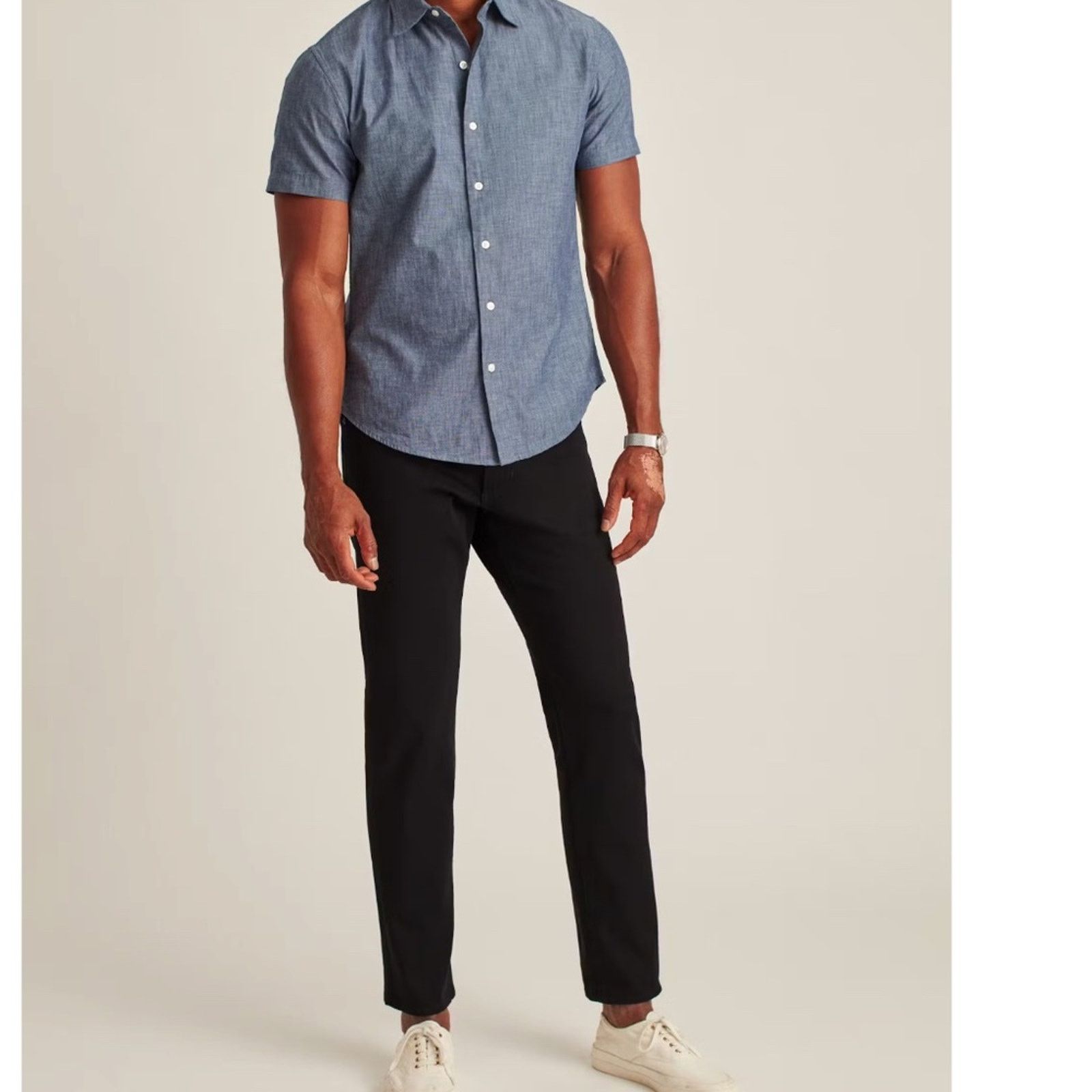 Bonobos Bonobos Men's Athletic Fit Black Jeans - 34x32 Size US 34 / EU 50 - 1 Thumbnail